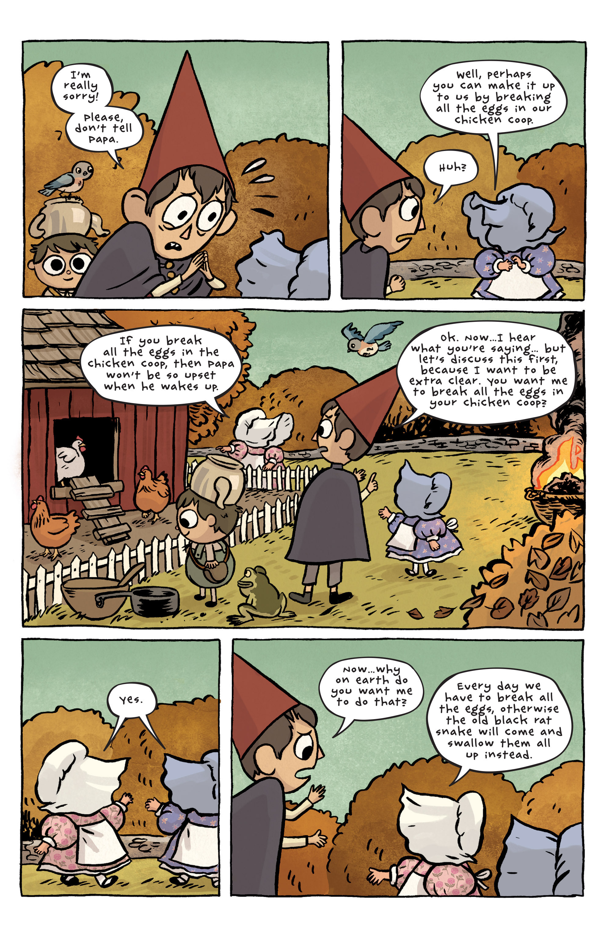 Read online Over the Garden Wall (2015) comic -  Issue #1 - 12