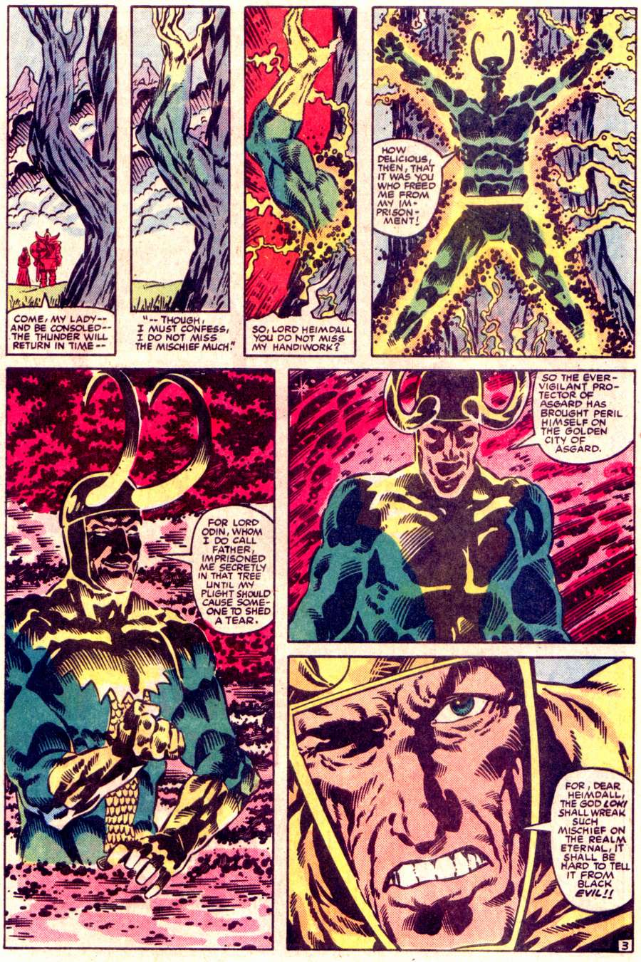 Read online What If? (1977) comic -  Issue #47 - Loki had found The hammer of Thor - 4