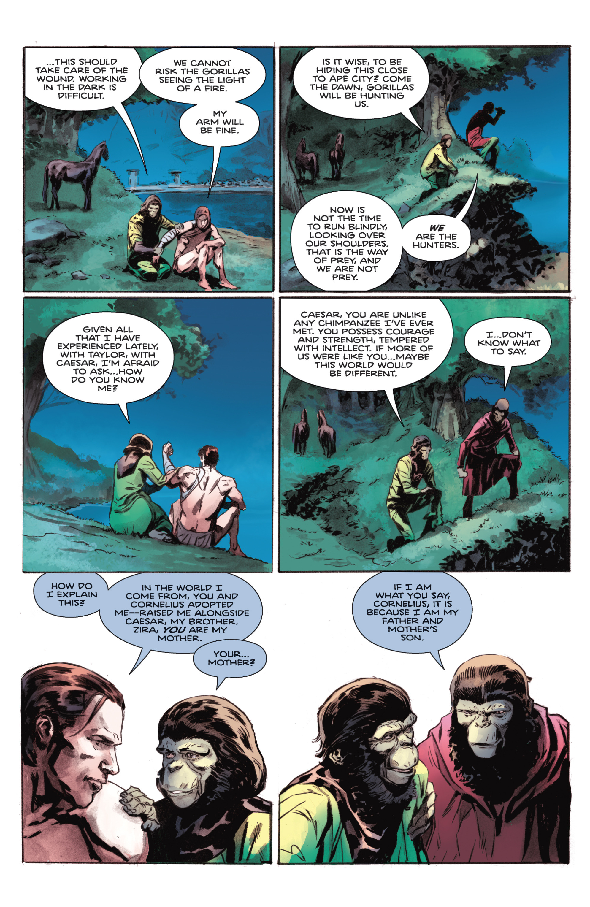 Read online Tarzan On the Planet of the Apes comic -  Issue #5 - 12