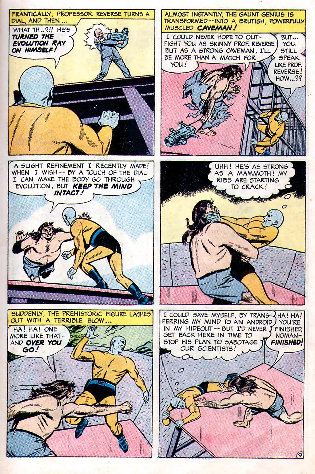 Read online T.H.U.N.D.E.R. Agents (1965) comic -  Issue #18 - 21