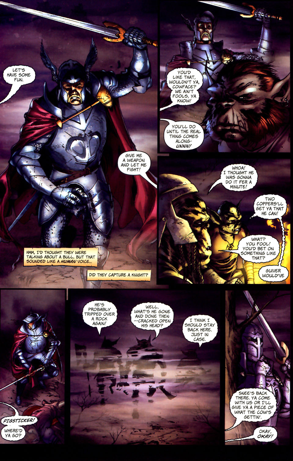 Read online Dragonlance: The Legend of Huma comic -  Issue #1 - 14