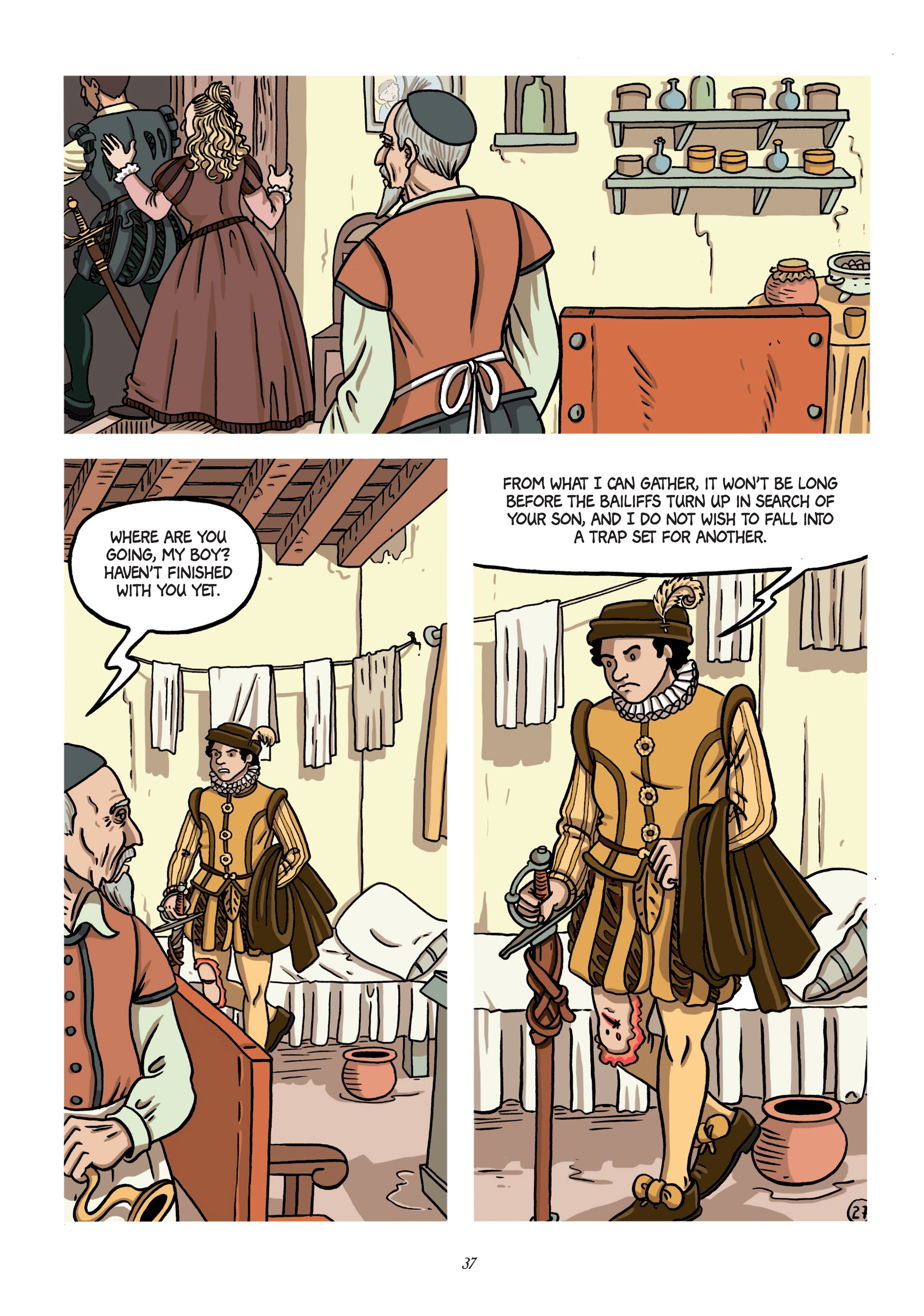 Read online Cervantes comic -  Issue # TPB 1 - 36