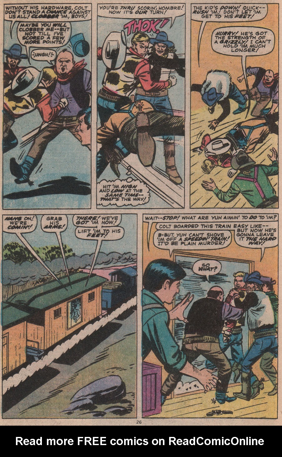 Read online Kid Colt Outlaw comic -  Issue #222 - 28