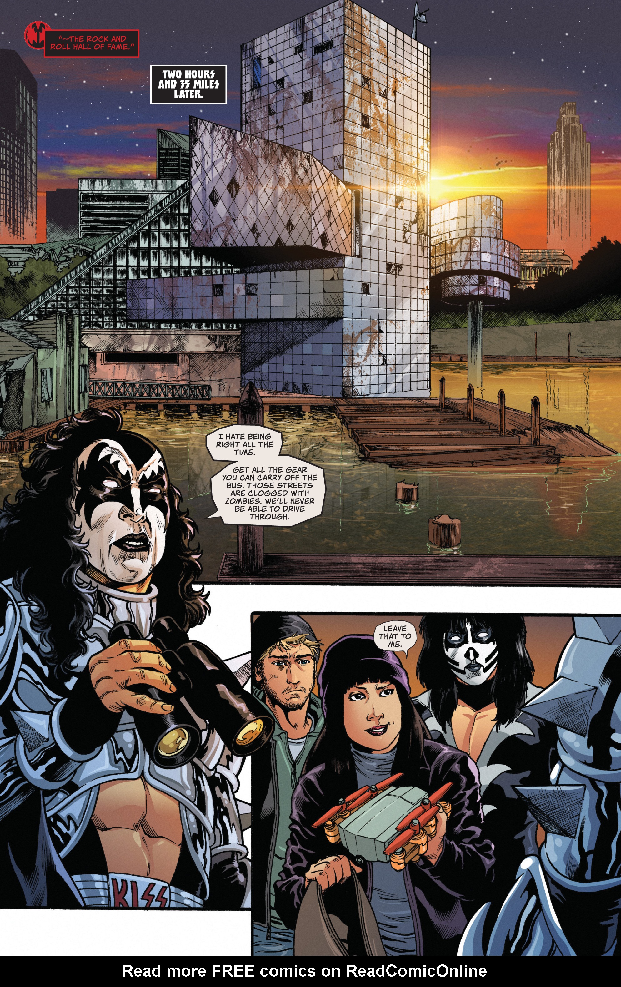 Read online Kiss: Zombies comic -  Issue #4 - 12