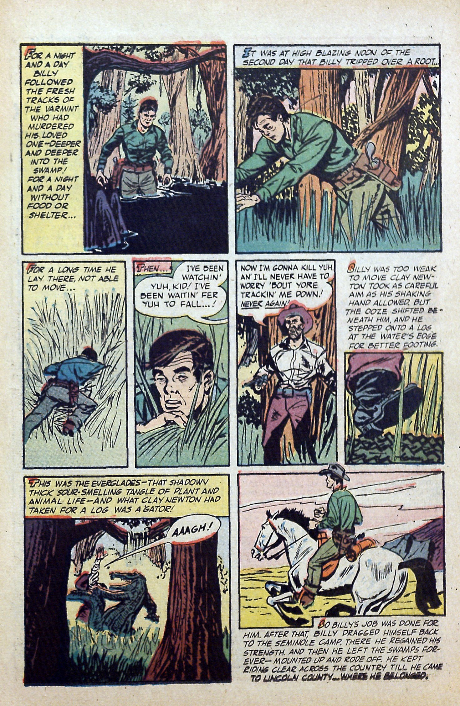 Read online Billy the Kid Adventure Magazine comic -  Issue #25 - 17