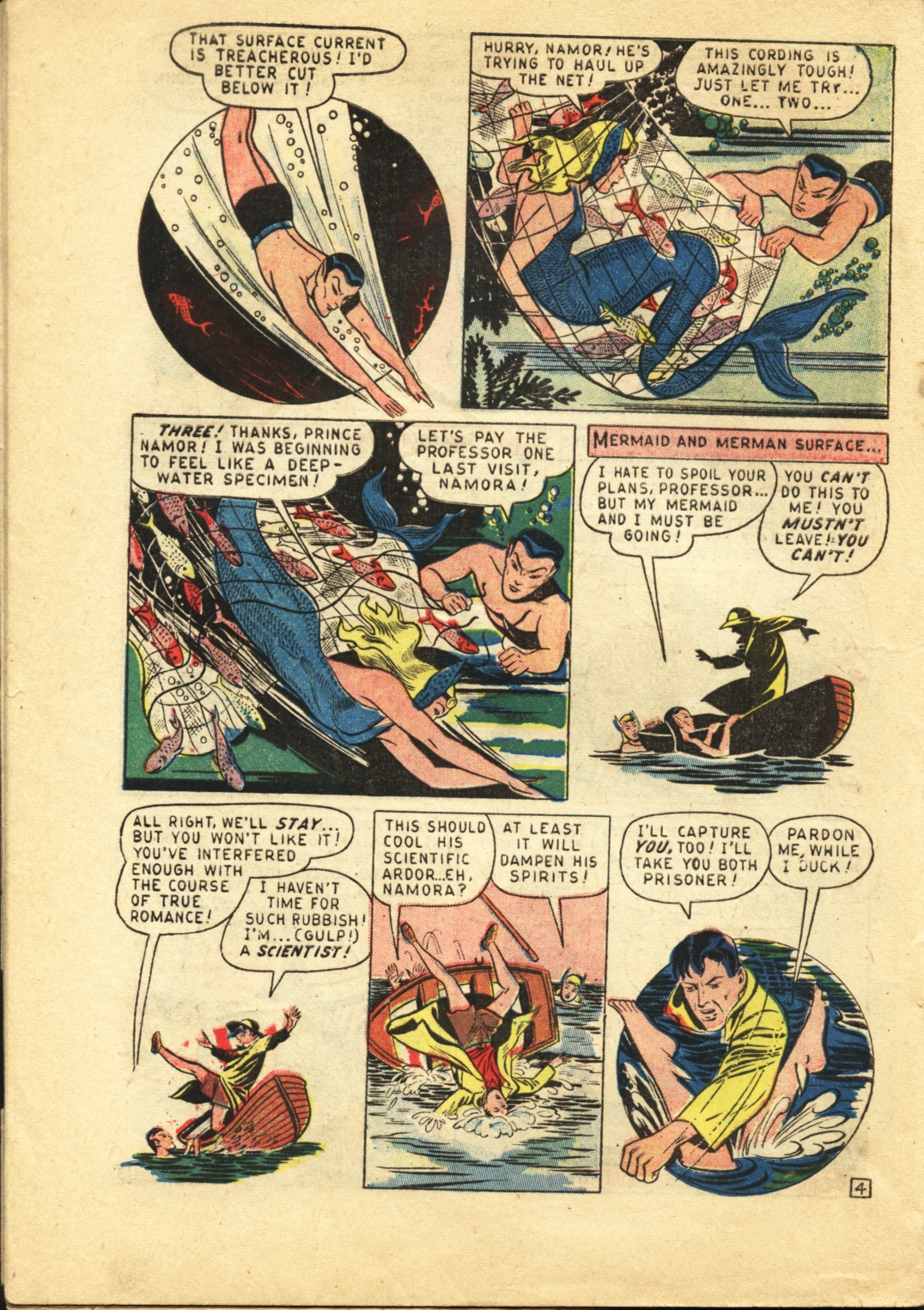 Read online Sub-Mariner Comics comic -  Issue #29 - 31