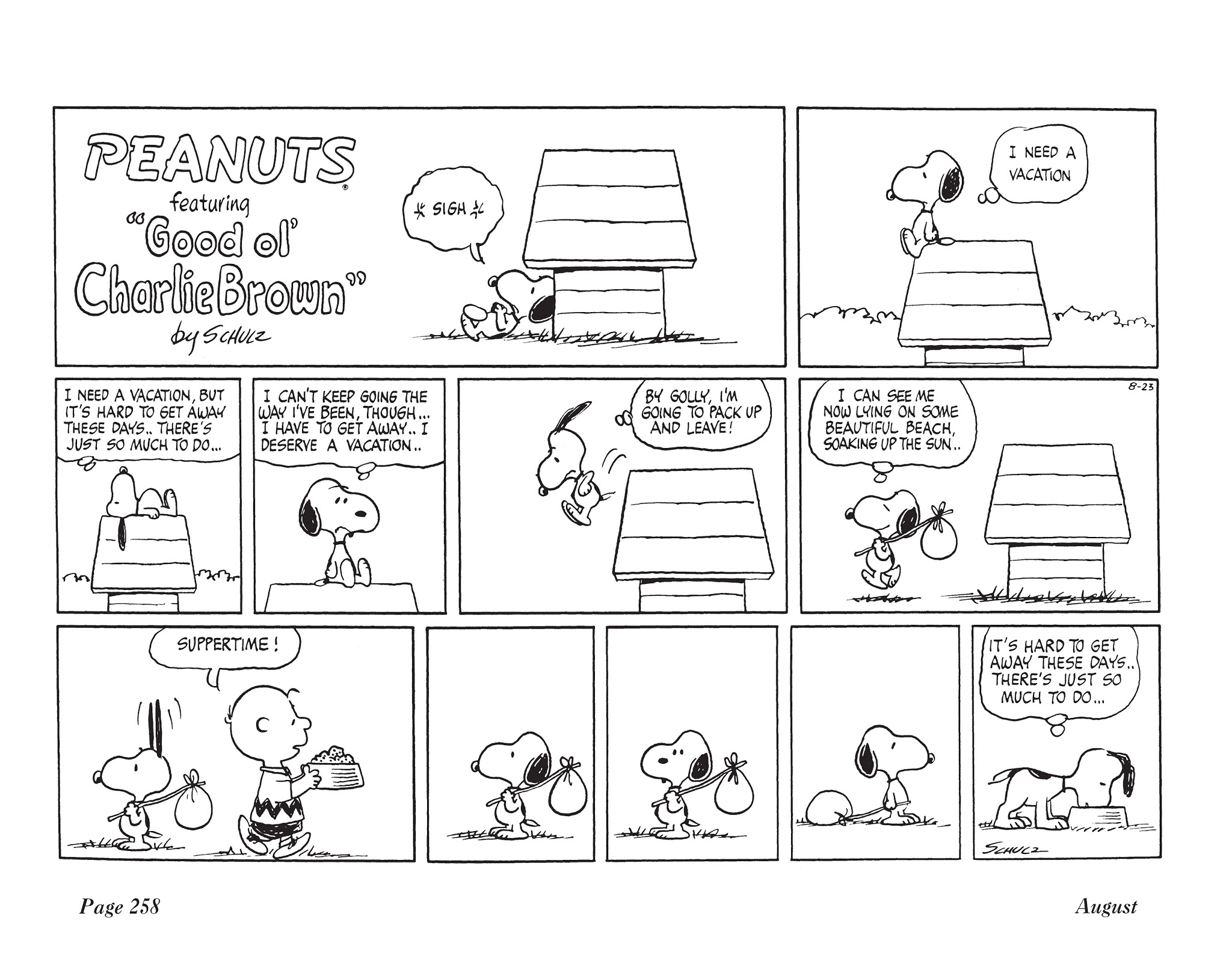 Read online The Complete Peanuts comic -  Issue # TPB 10 - 271