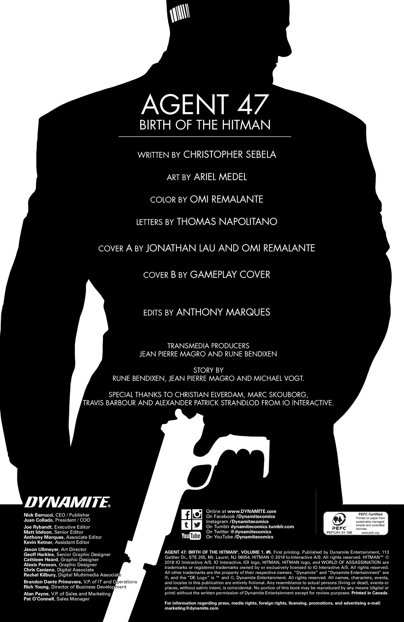 Read online Agent 47: Birth of the Hitman comic -  Issue #5 - 3