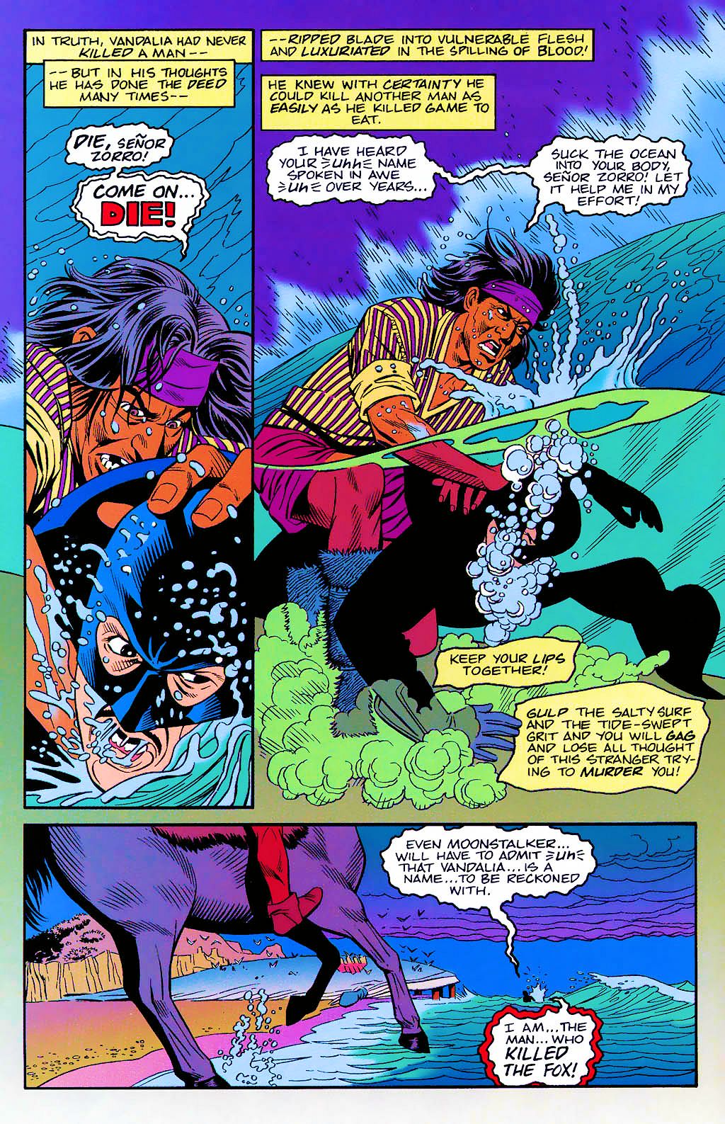 Read online Zorro (1993) comic -  Issue #5 - 9