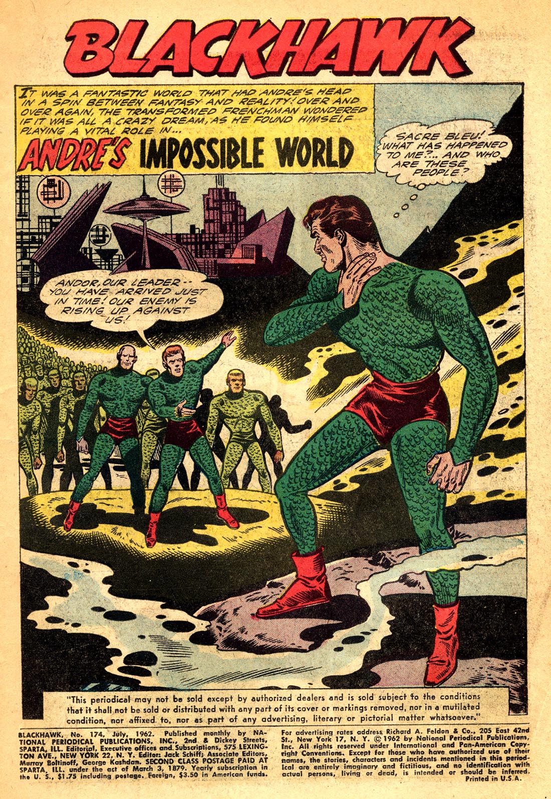 Read online Blackhawk (1957) comic -  Issue #174 - 3