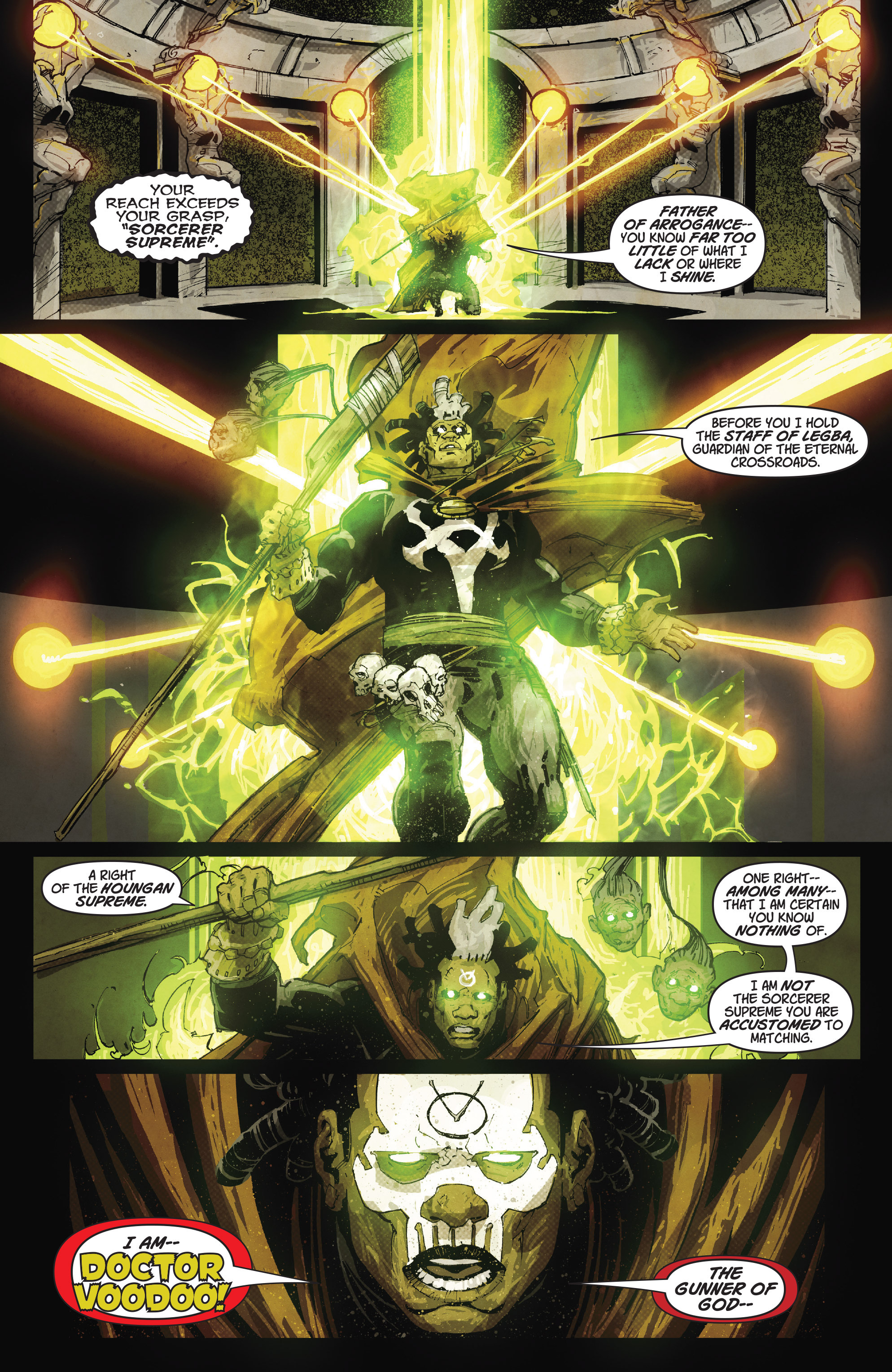 Read online Doctor Voodoo: Avenger of the Supernatural comic -  Issue # _TPB (Part 1) - 9