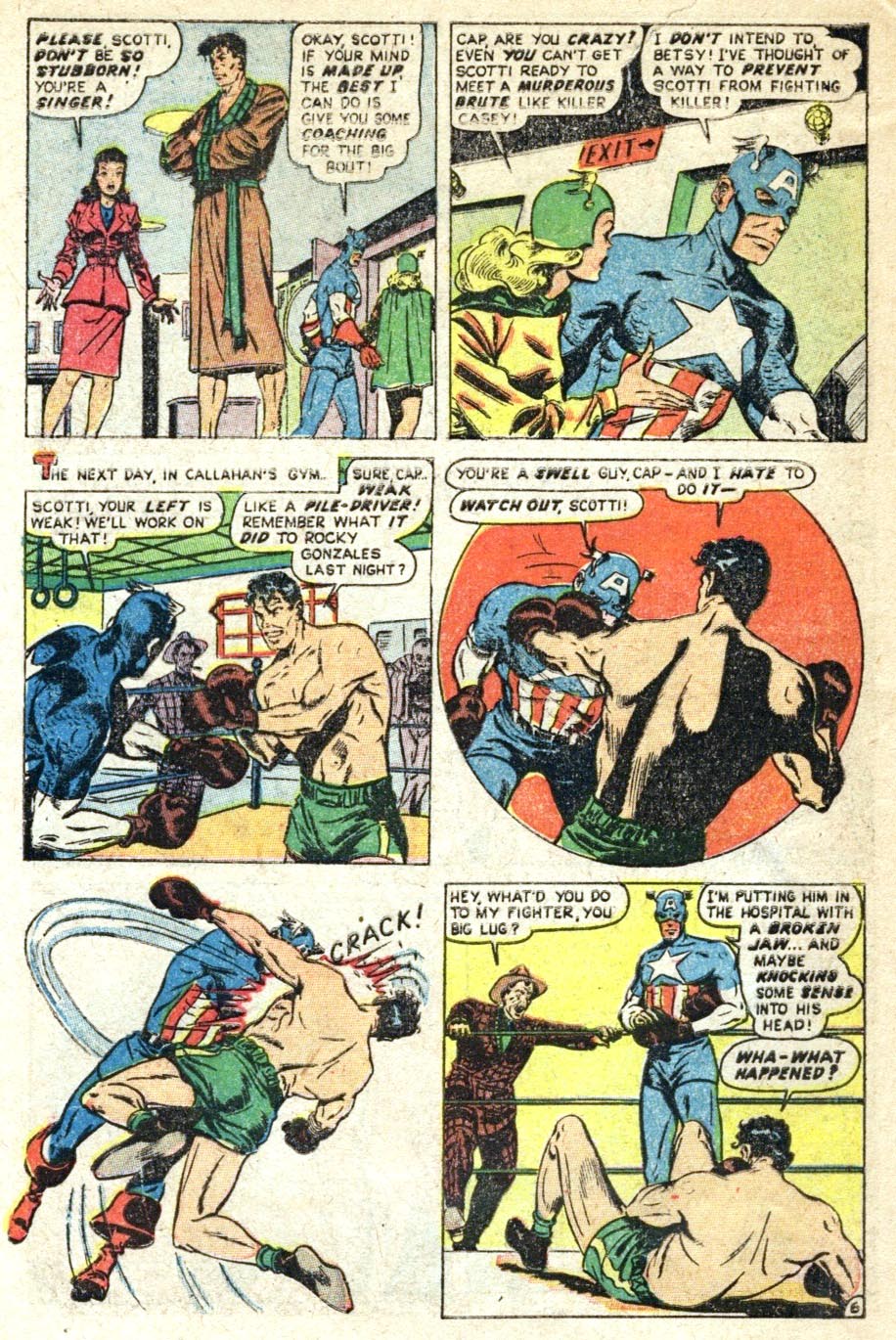 Read online Captain America Comics comic -  Issue #67 - 30