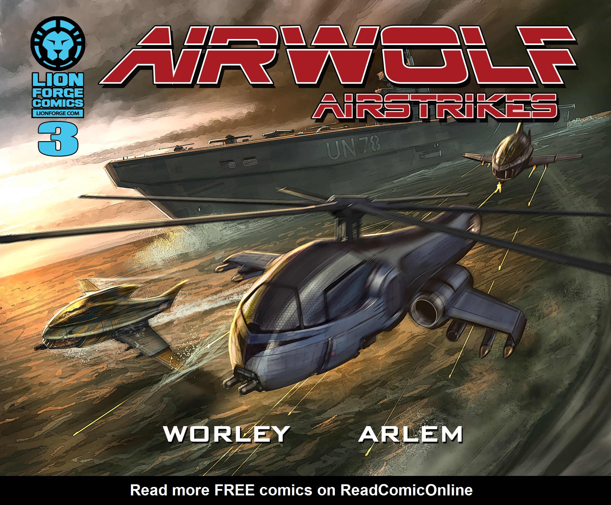 Read online Airwolf Airstrikes comic -  Issue #3 - 2