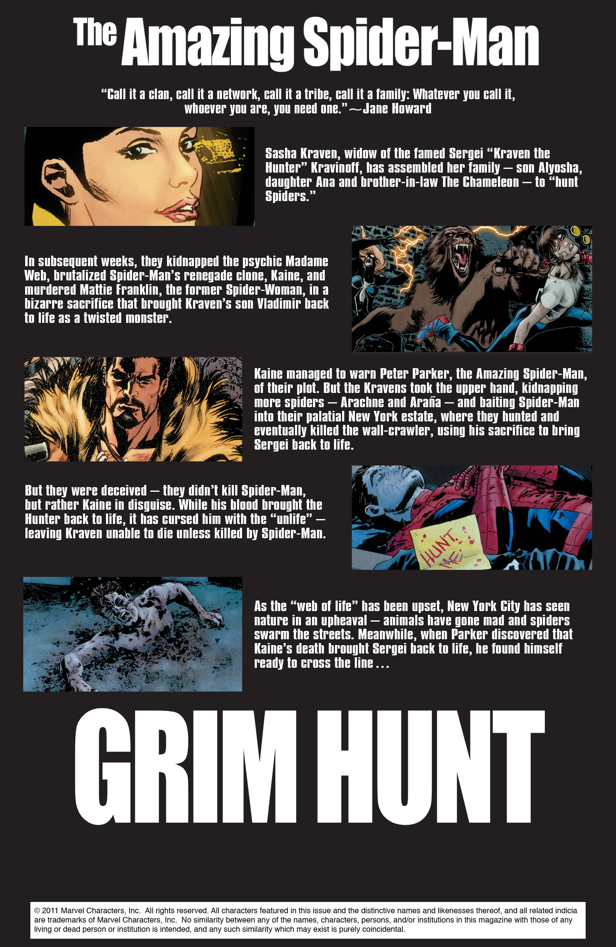 Read online Amazing Spider-Man: Grim Hunt comic -  Issue # TPB (Part 2) - 14