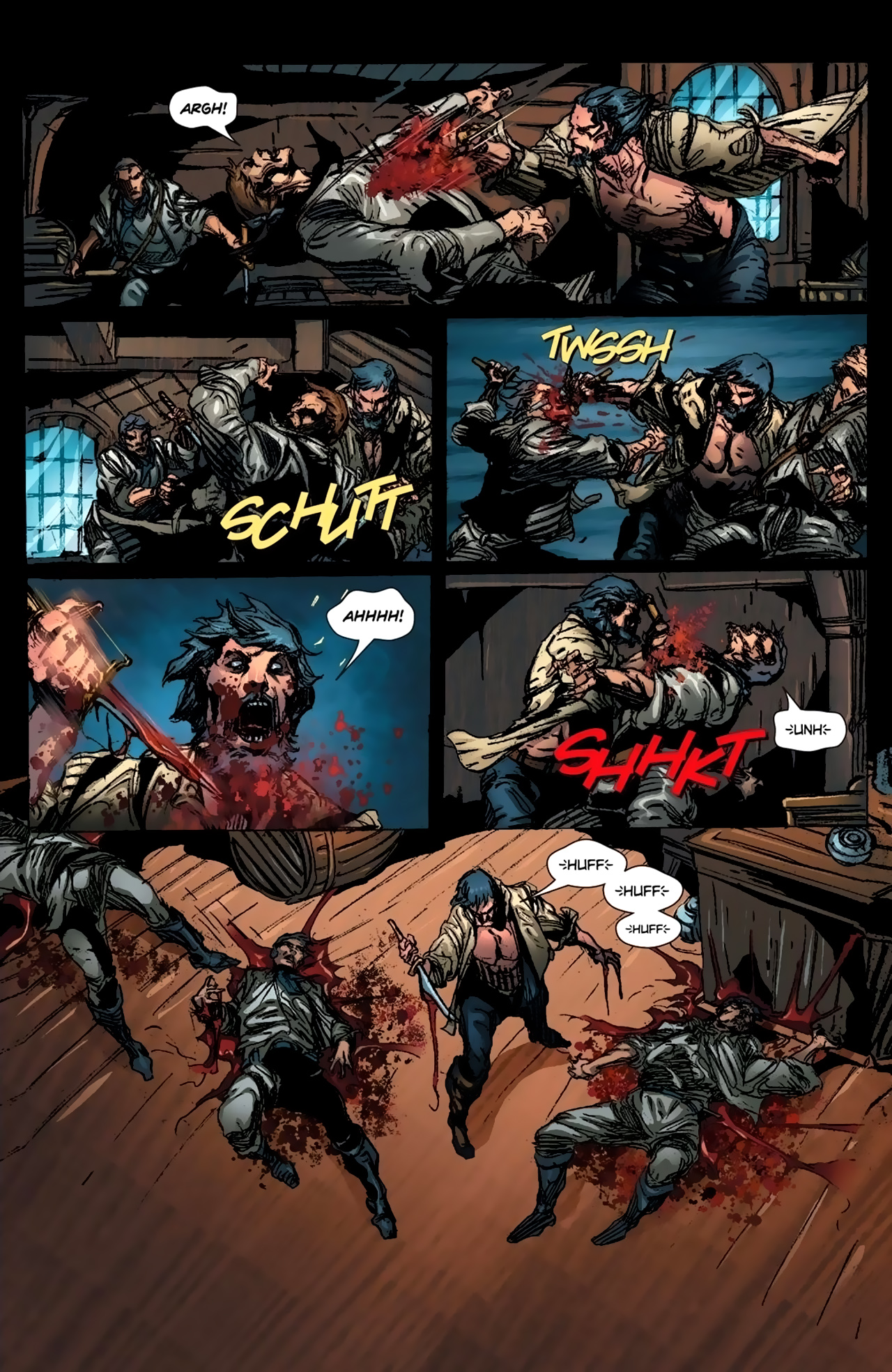 Read online Blackbeard: Legend of the Pyrate King comic -  Issue #3 - 13