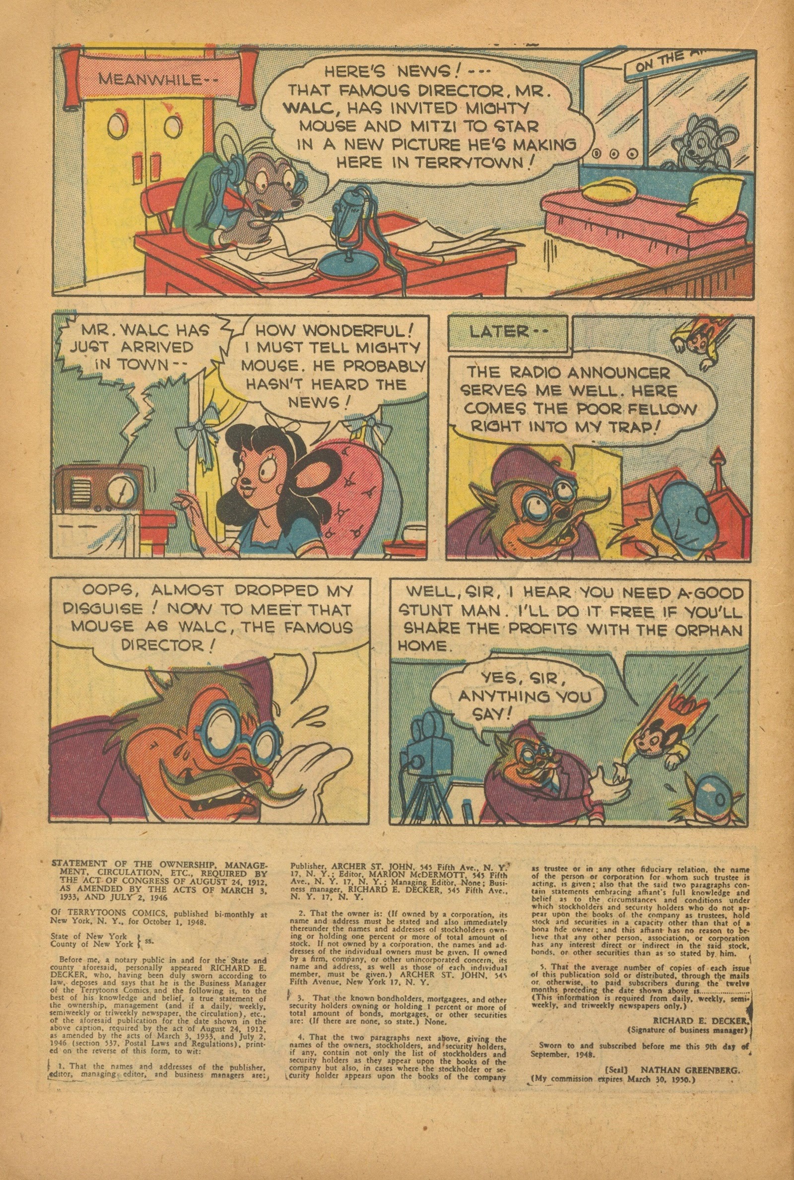 Read online Terry-Toons Comics comic -  Issue #75 - 14