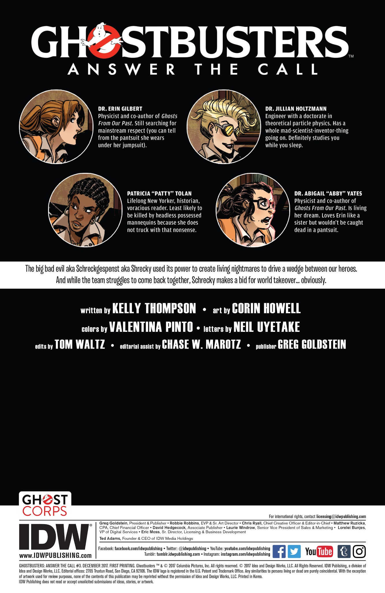 Read online Ghostbusters: Answer the Call comic -  Issue #3 - 2