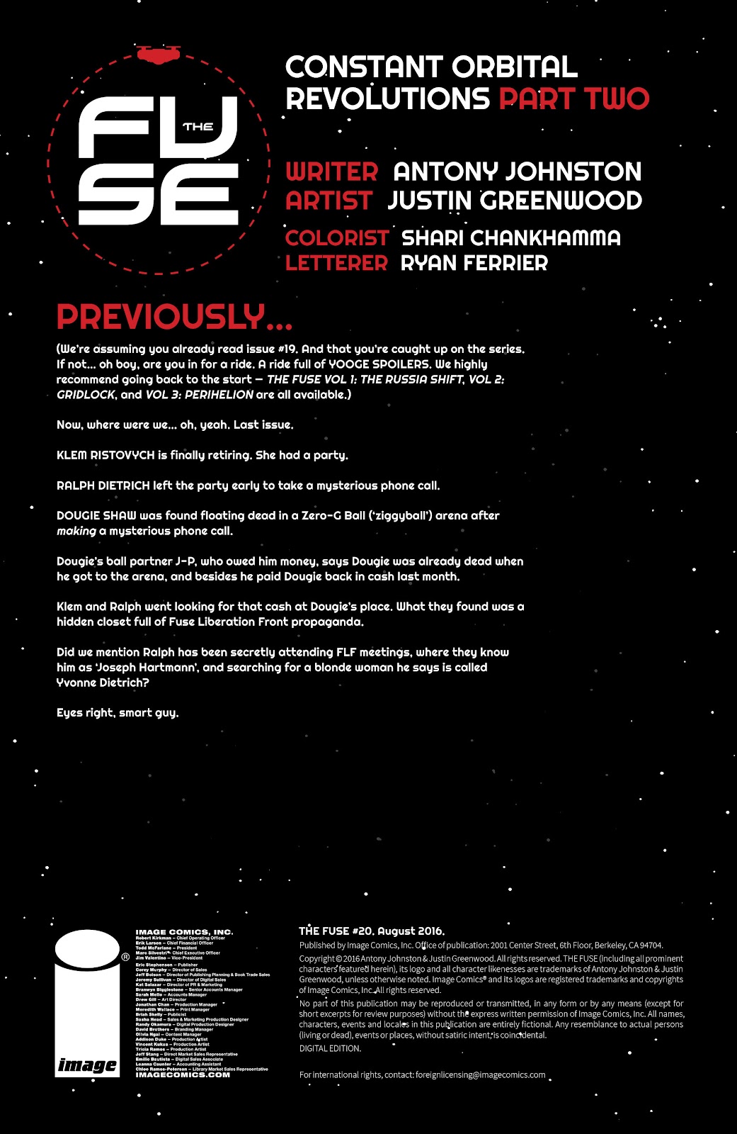 The Fuse issue 20 - Page 2