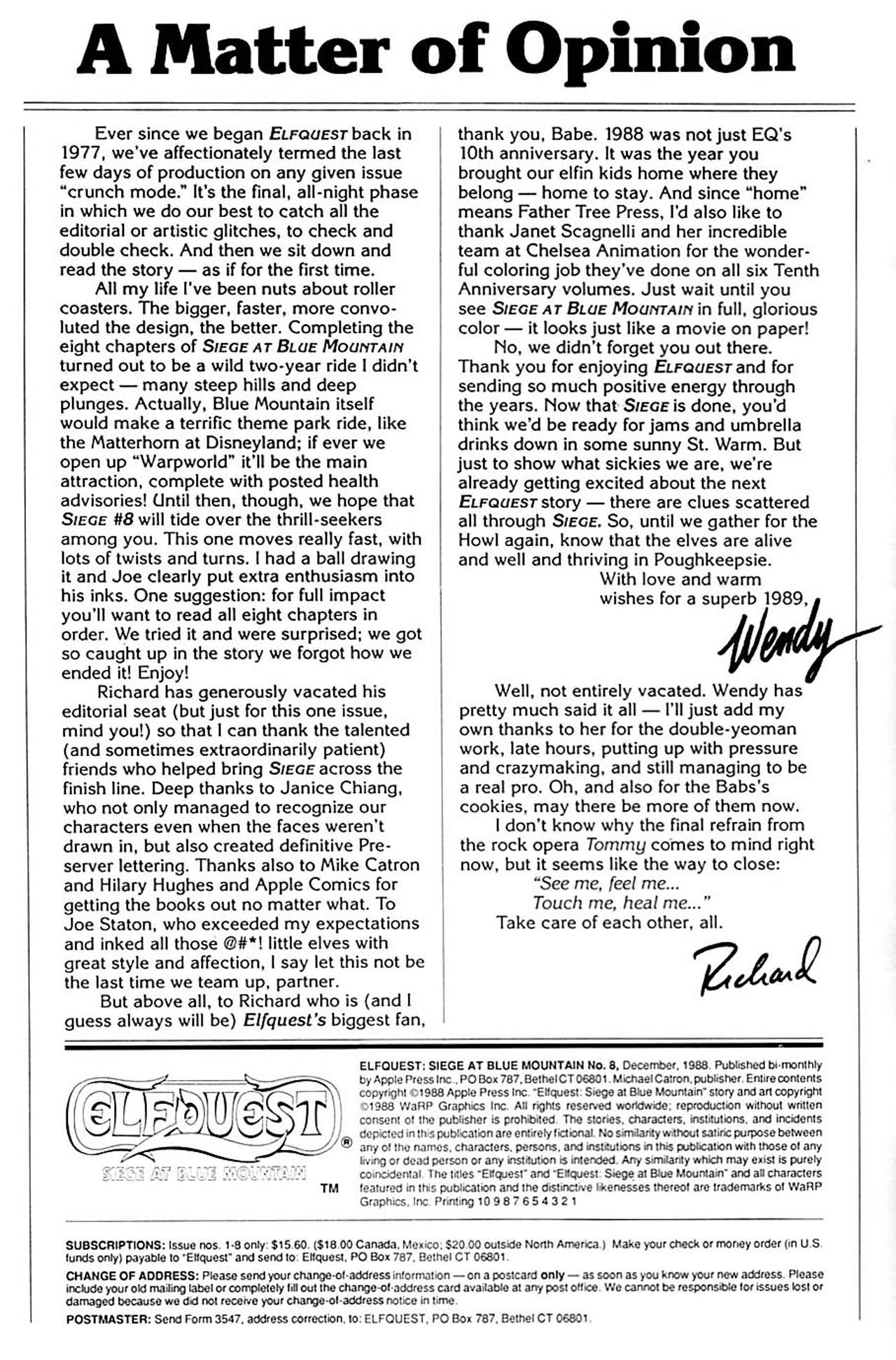 Read online ElfQuest: Siege at Blue Mountain comic -  Issue #8 - 32