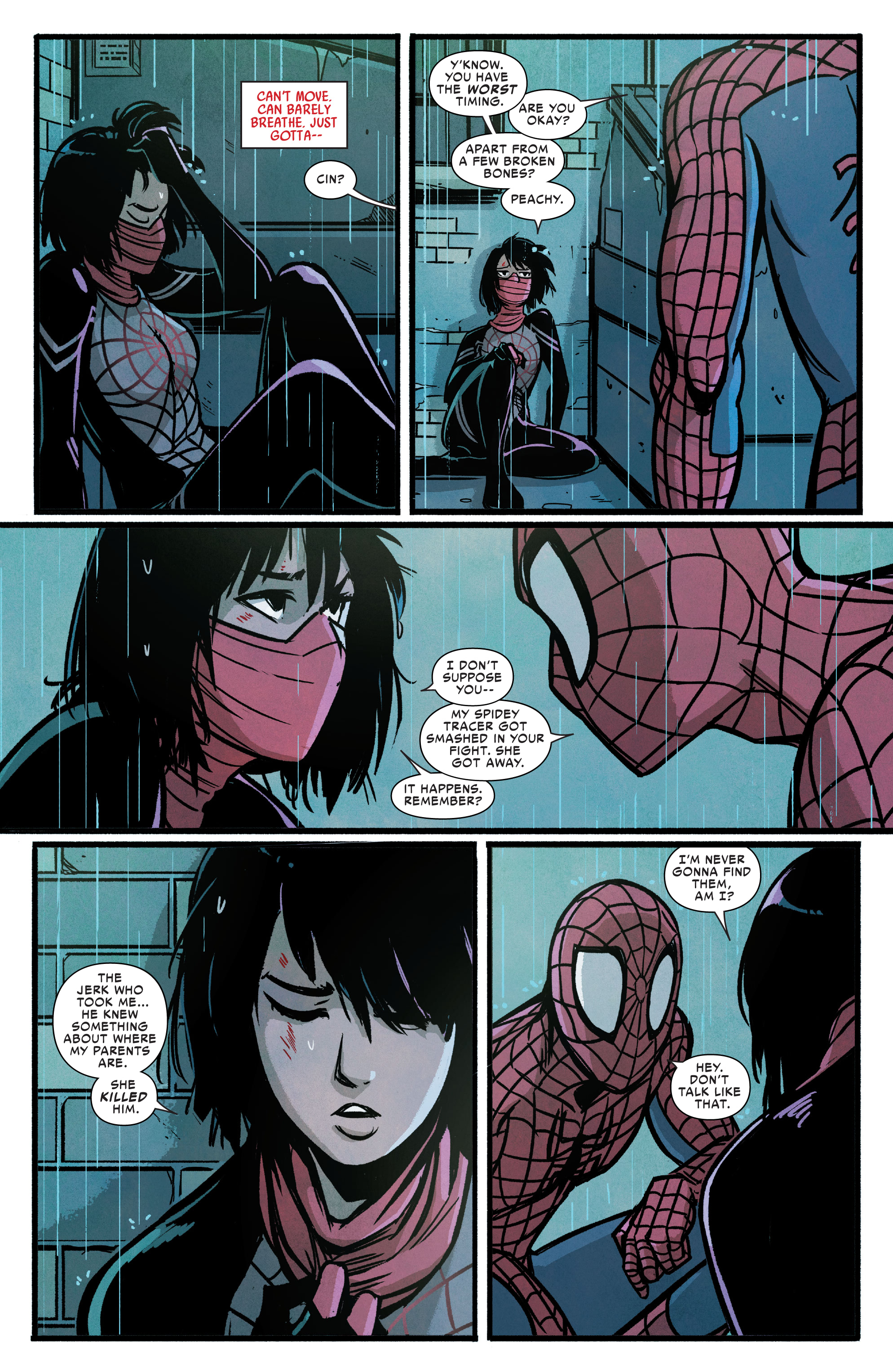 Read online Silk: Out of the Spider-Verse comic -  Issue # TPB 1 (Part 2) - 85