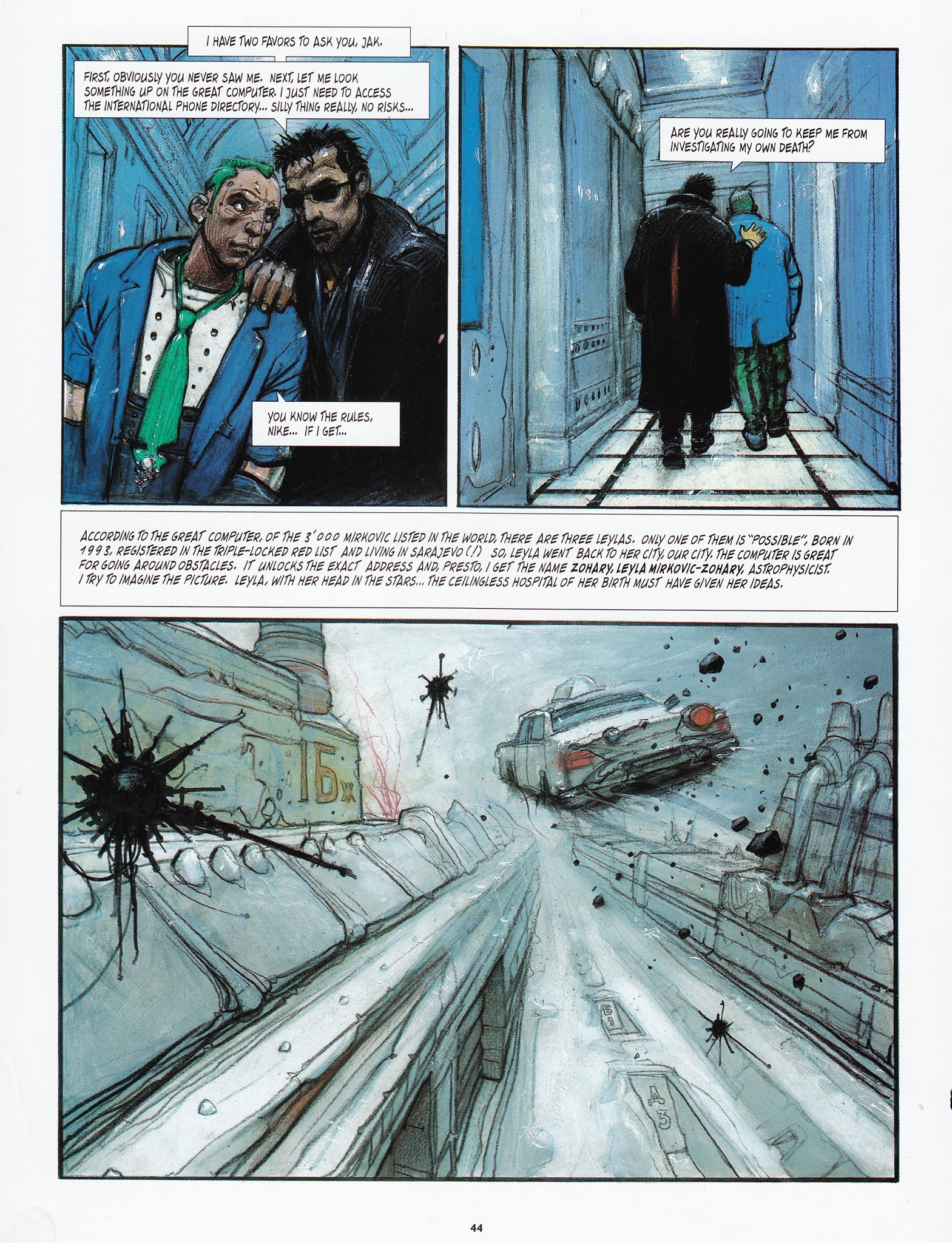 Read online The Bilal Library comic -  Issue # TPB 1 - 42
