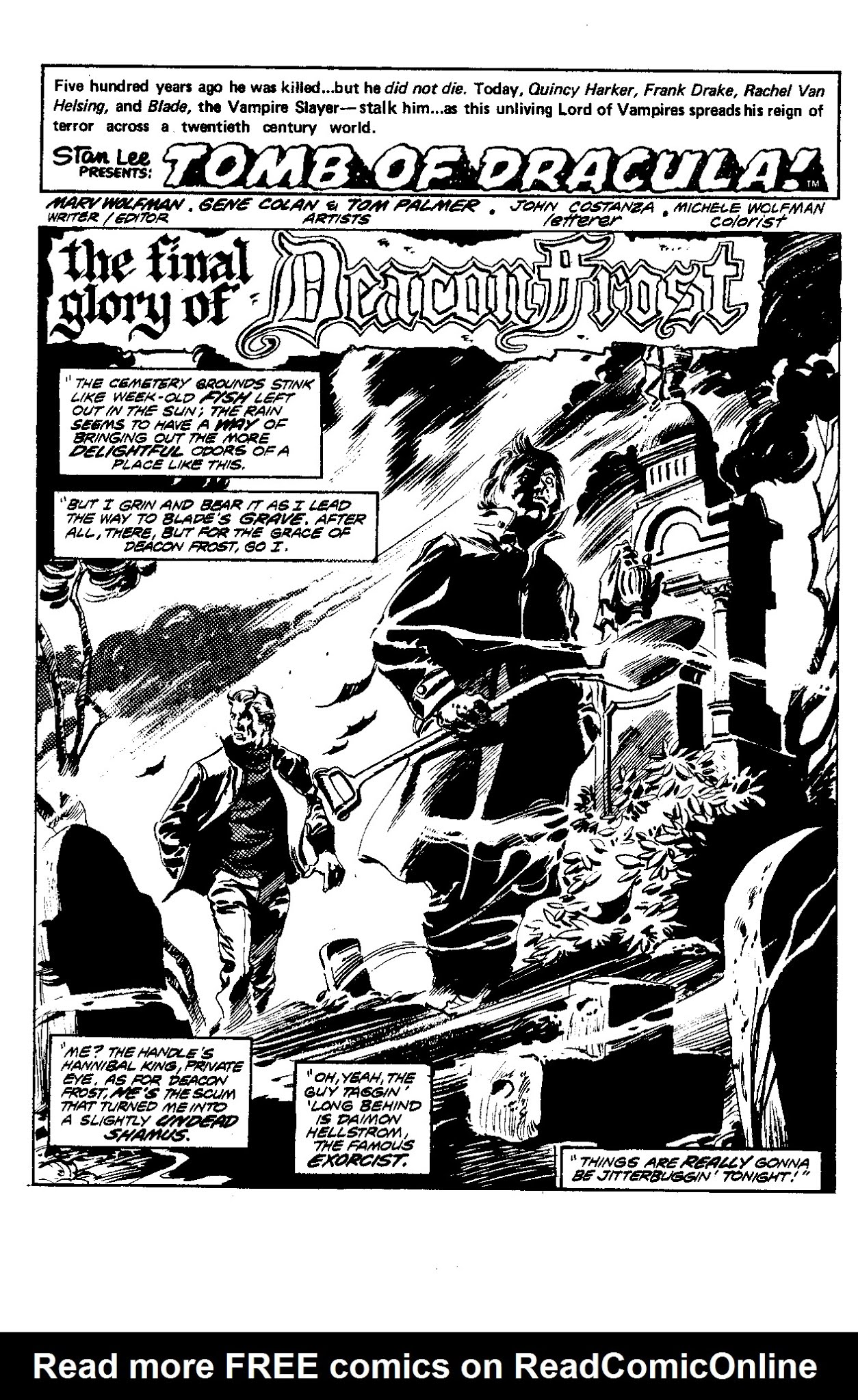 Read online Essential The Tomb of Dracula comic -  Issue # TPB 3 (Part 1) - 60