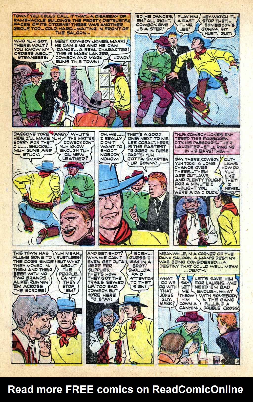 Read online Western Outlaws and Sheriffs comic -  Issue #62 - 13