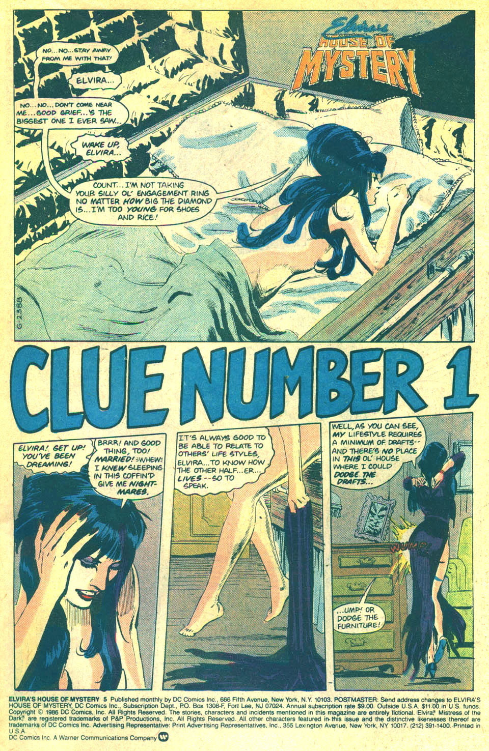 Elvira's House of Mystery Issue #5 #6 - English 2