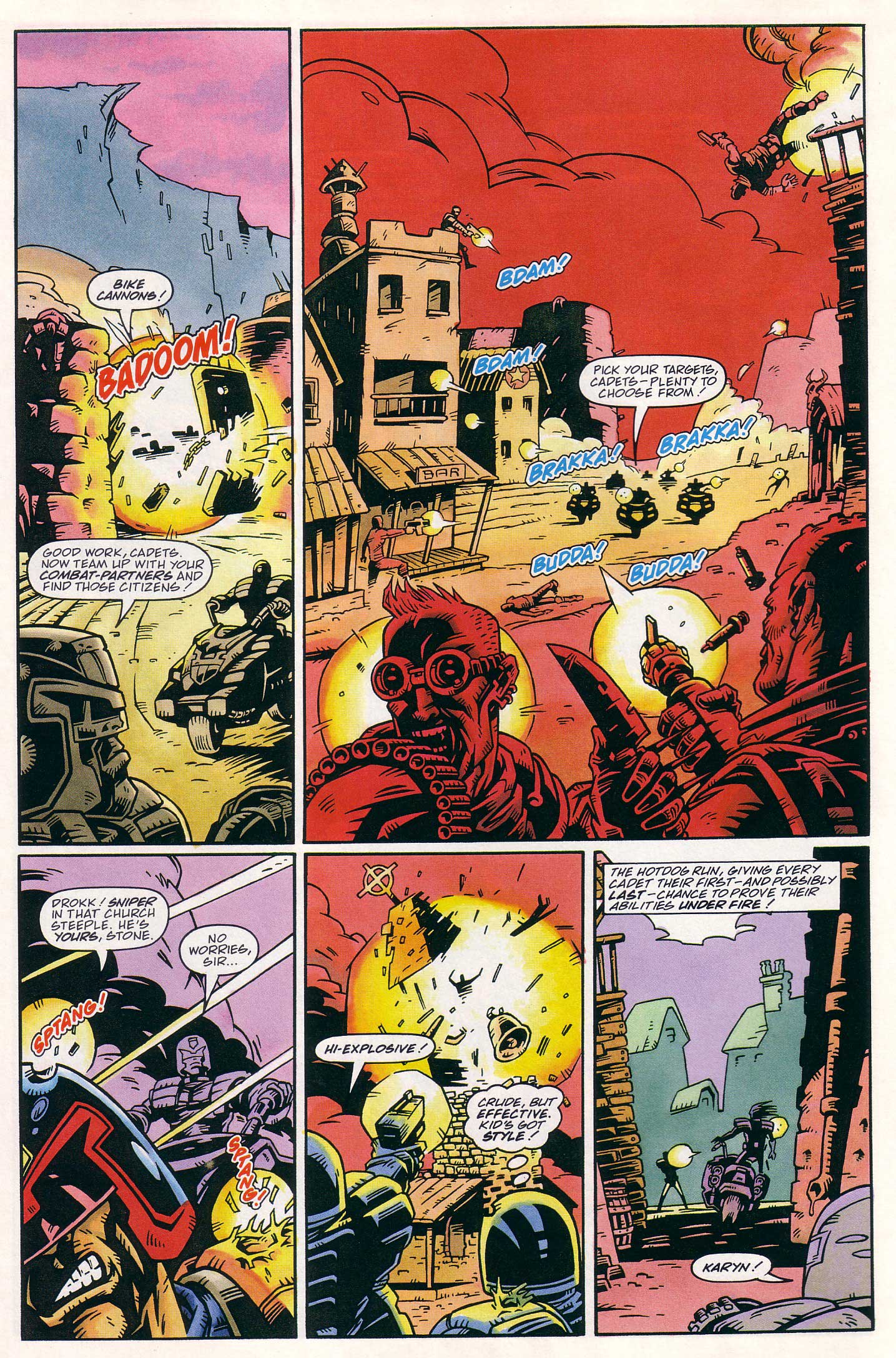 Read online Judge Dredd Lawman of the Future comic -  Issue #20 - 10