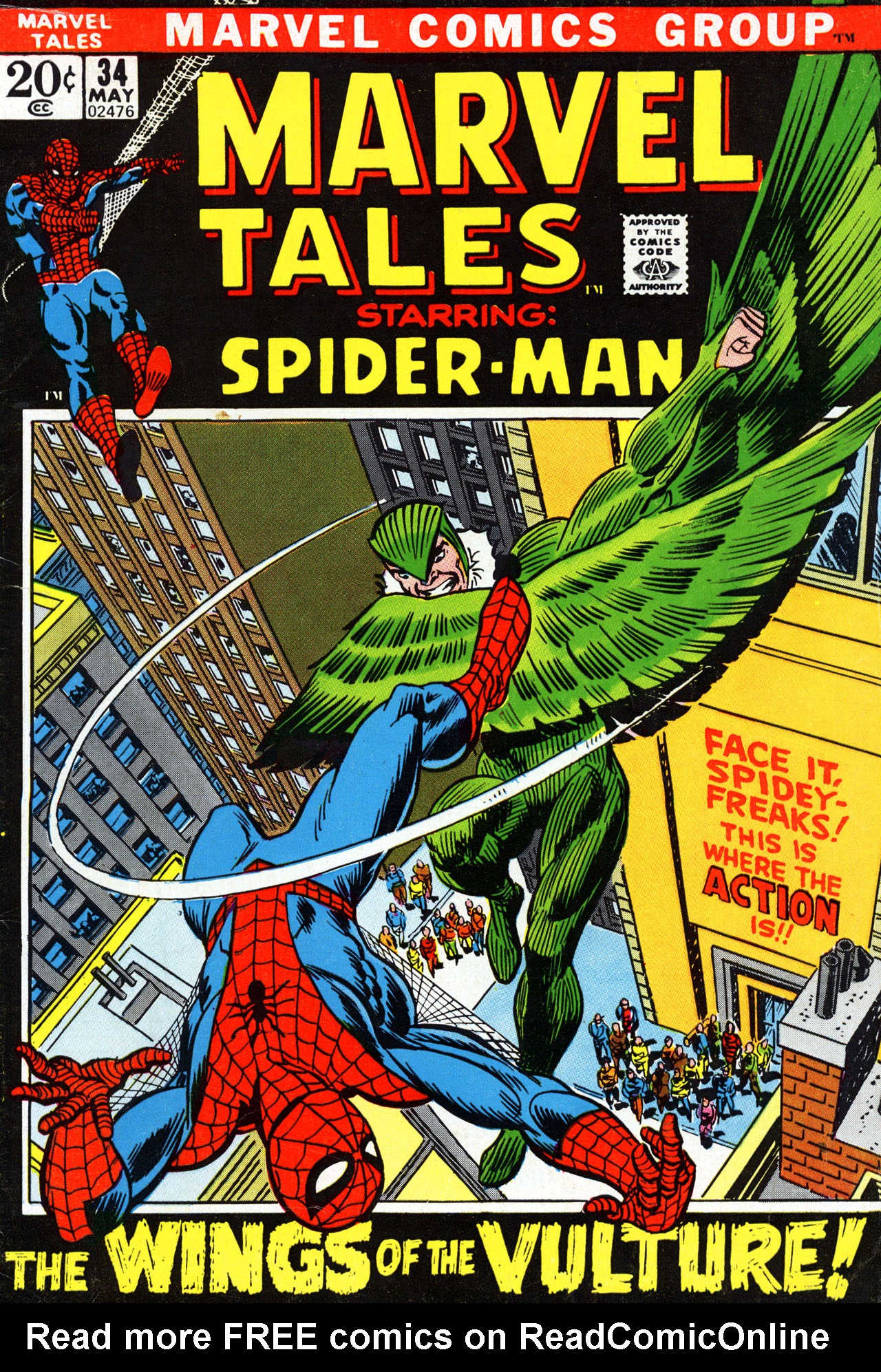 Read online Marvel Tales (1964) comic -  Issue #34 - 1