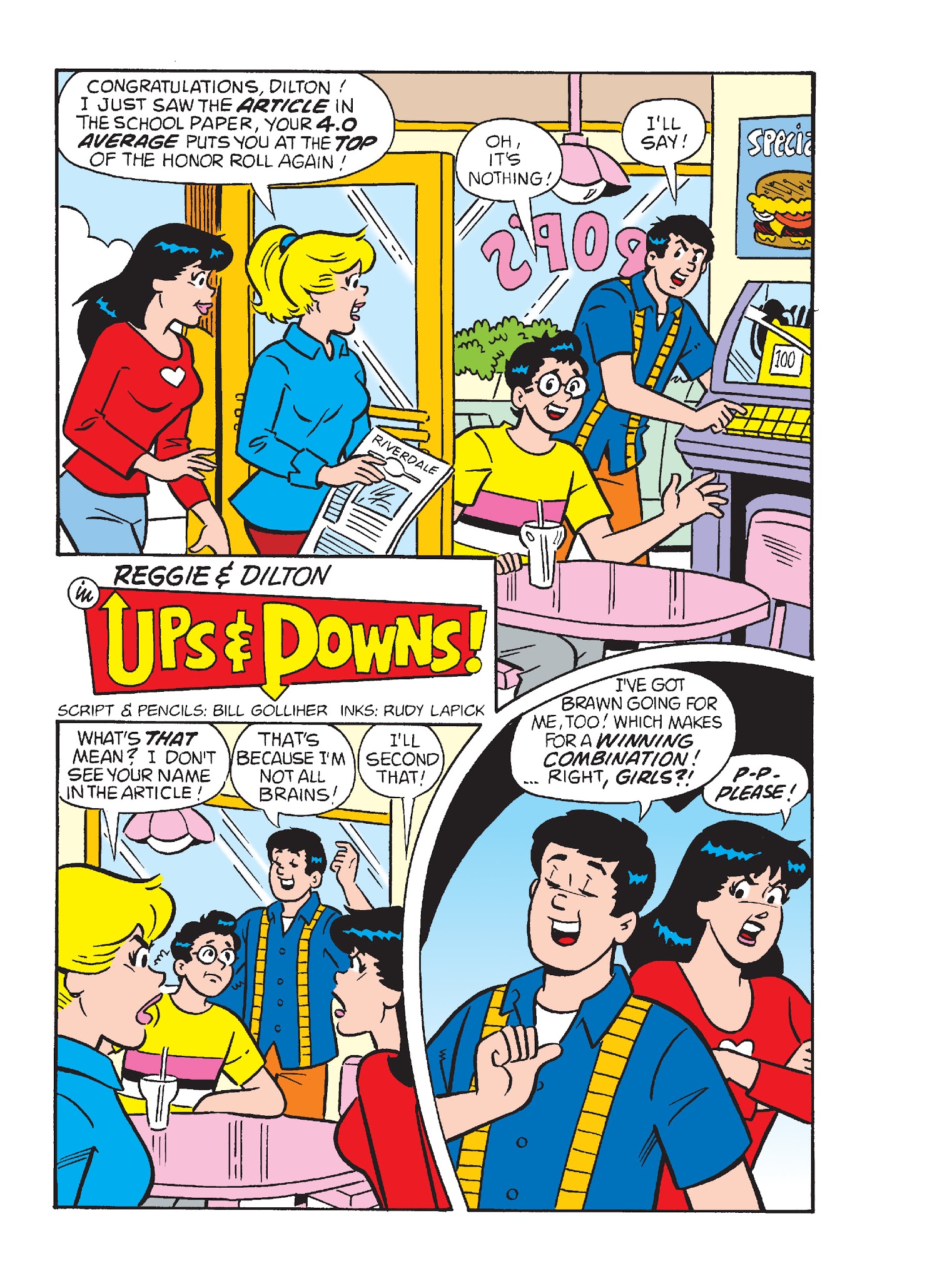 Read online Archie's Funhouse Double Digest comic -  Issue #20 - 168