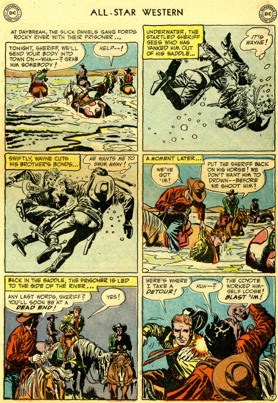 Read online All-Star Western (1951) comic -  Issue #64 - 9