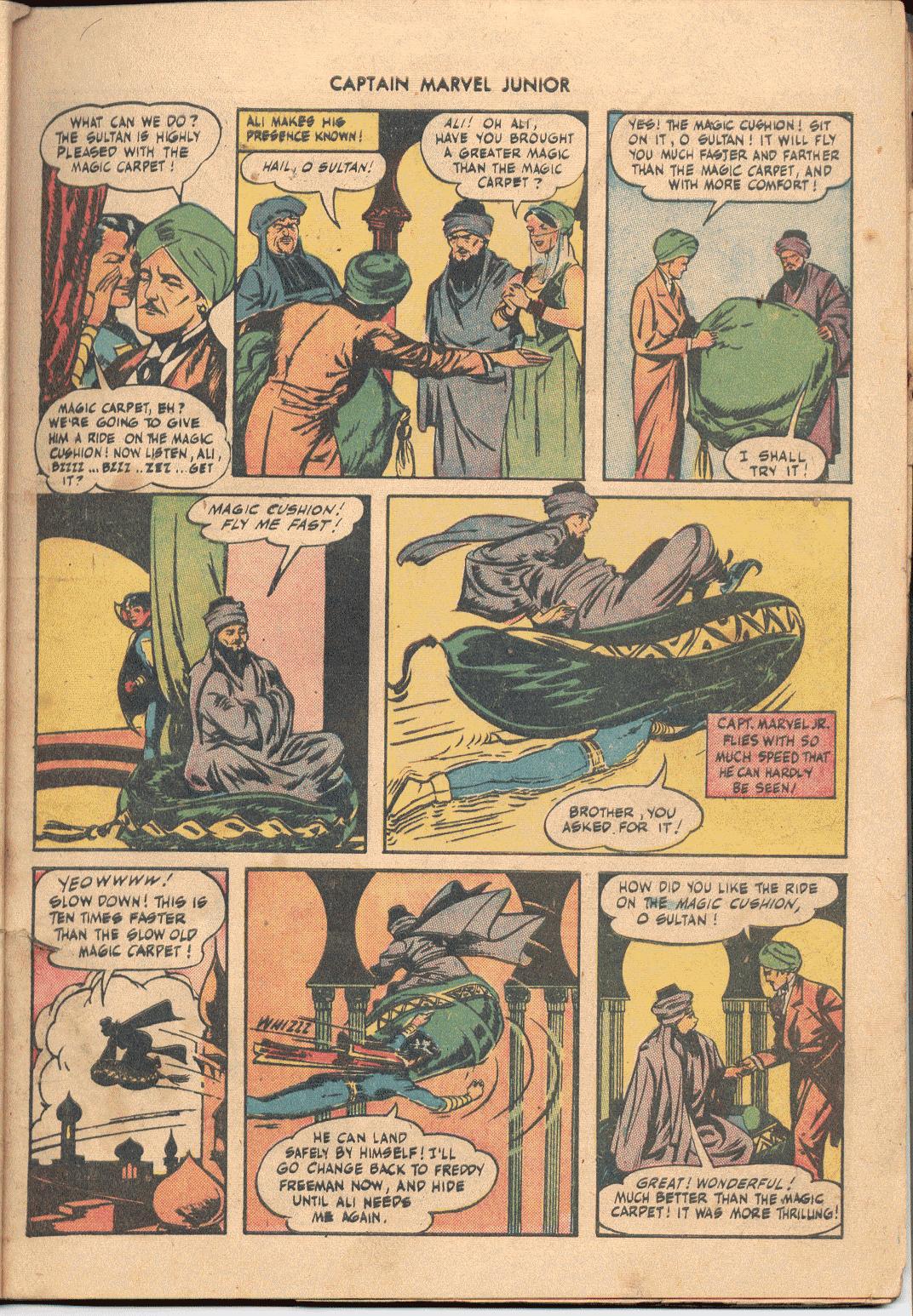 Read online Captain Marvel, Jr. comic -  Issue #38 - 6