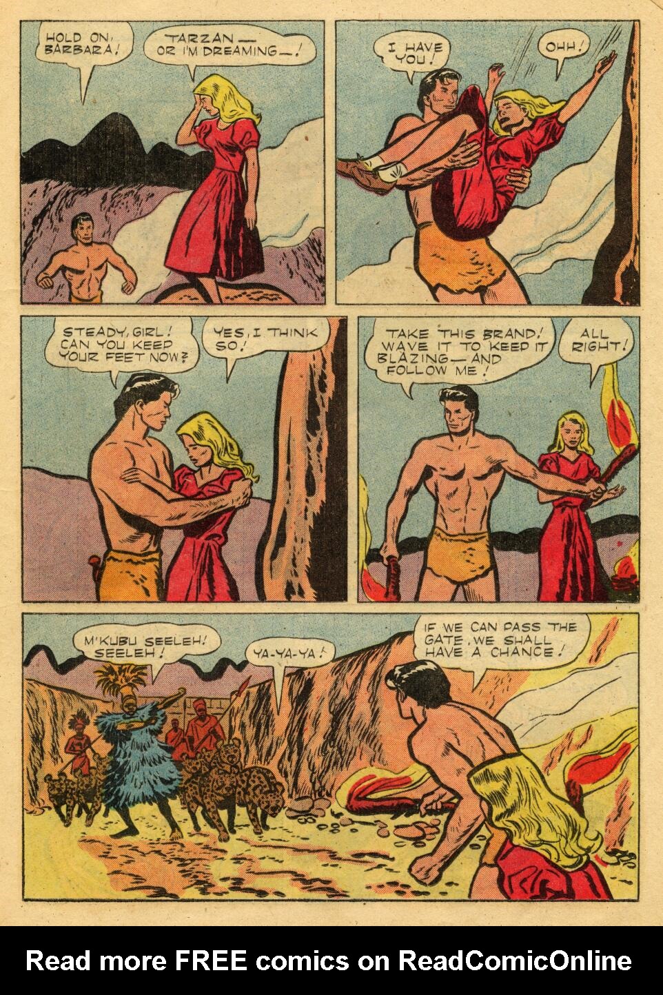 Read online Tarzan (1948) comic -  Issue #72 - 13