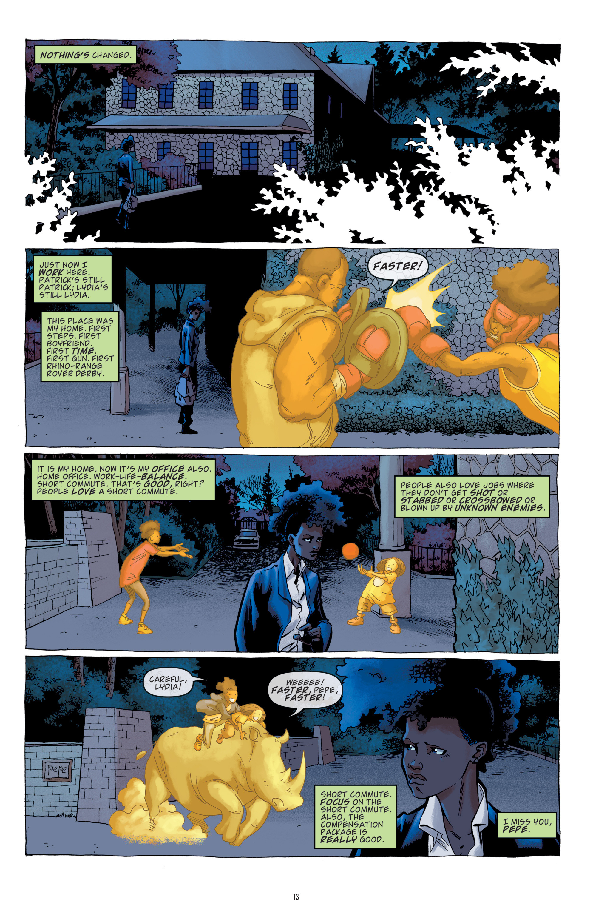Read online Dirk Gently's Holistic Detective Agency: The Salmon of Doubt comic -  Issue #4 - 13
