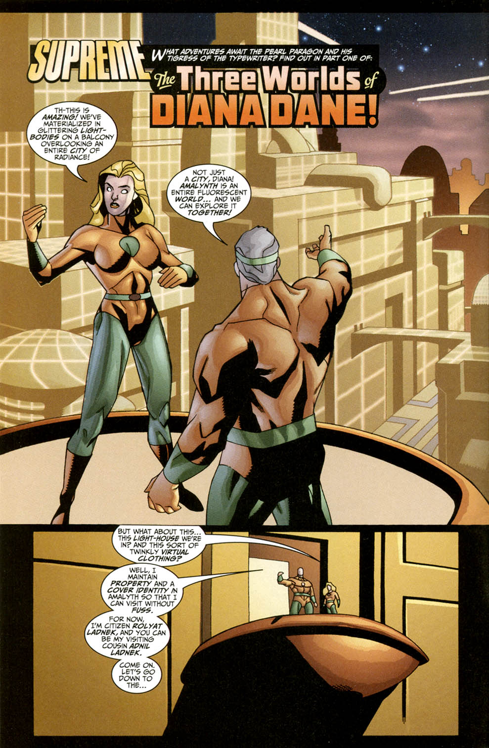 Read online Supreme: The Return comic -  Issue #3 - 6
