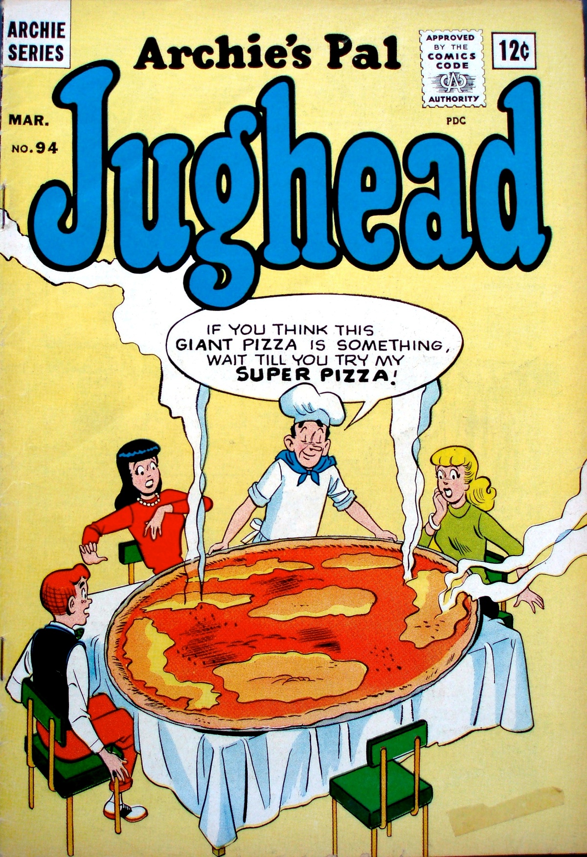 Read online Archie's Pal Jughead comic -  Issue #94 - 1