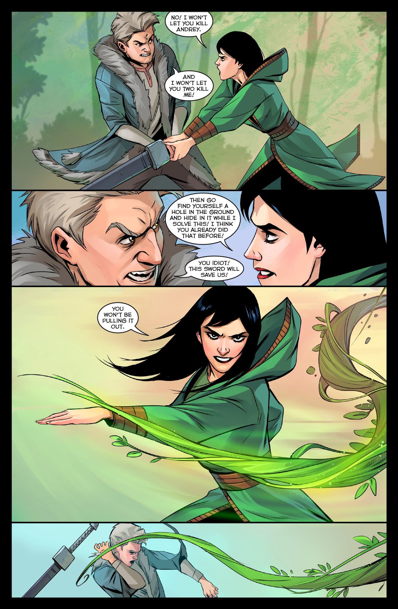 Read online Realmwalkers comic -  Issue #5 - 16