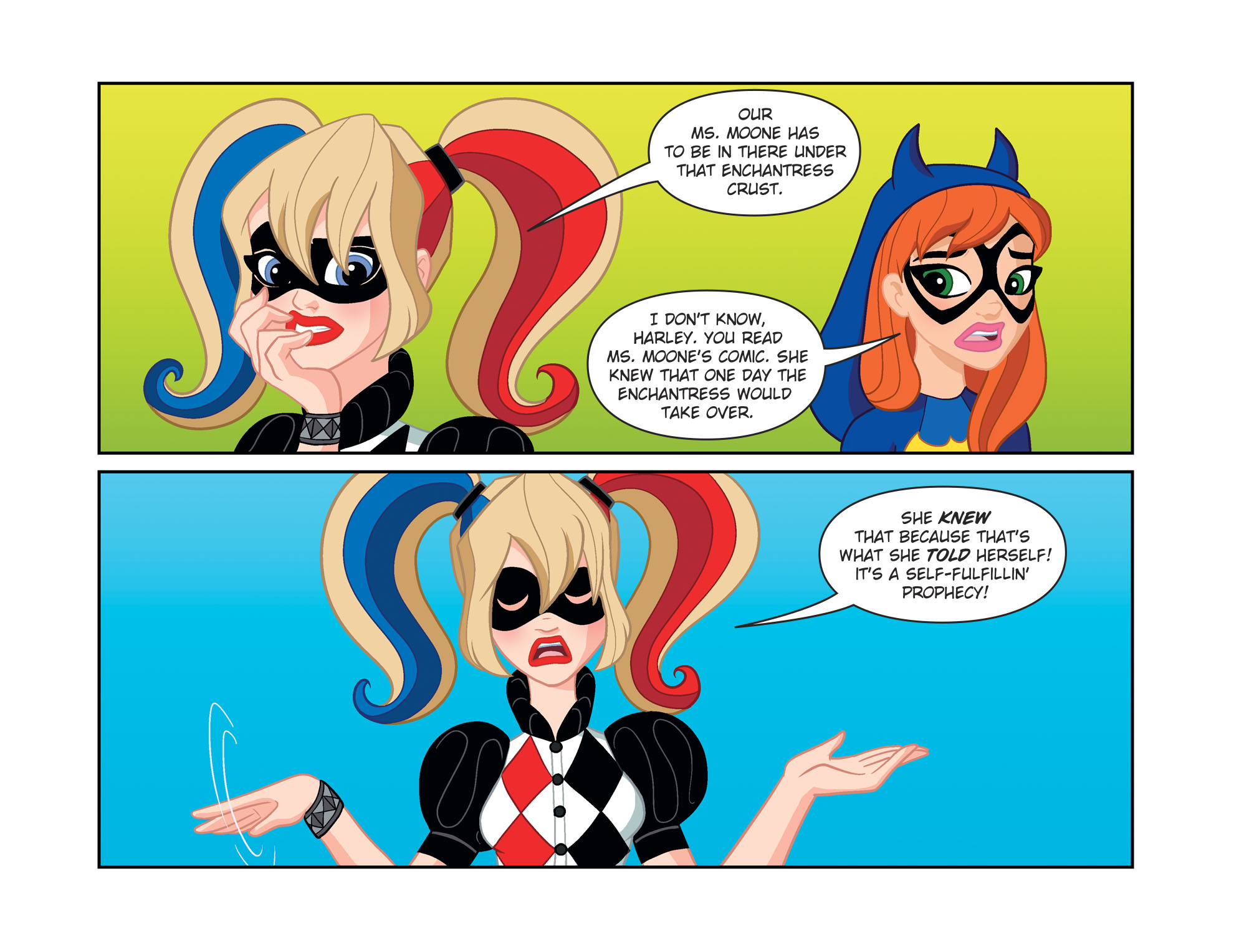 Read online DC Super Hero Girls: Out of the Bottle comic -  Issue #12 - 6