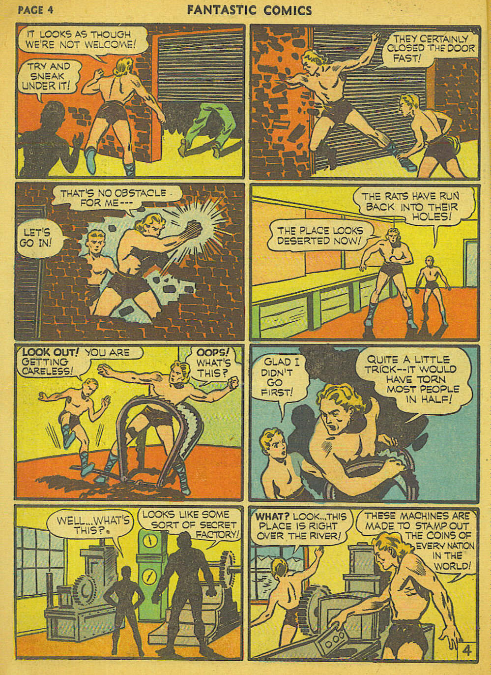 Read online Fantastic Comics comic -  Issue #15 - 33