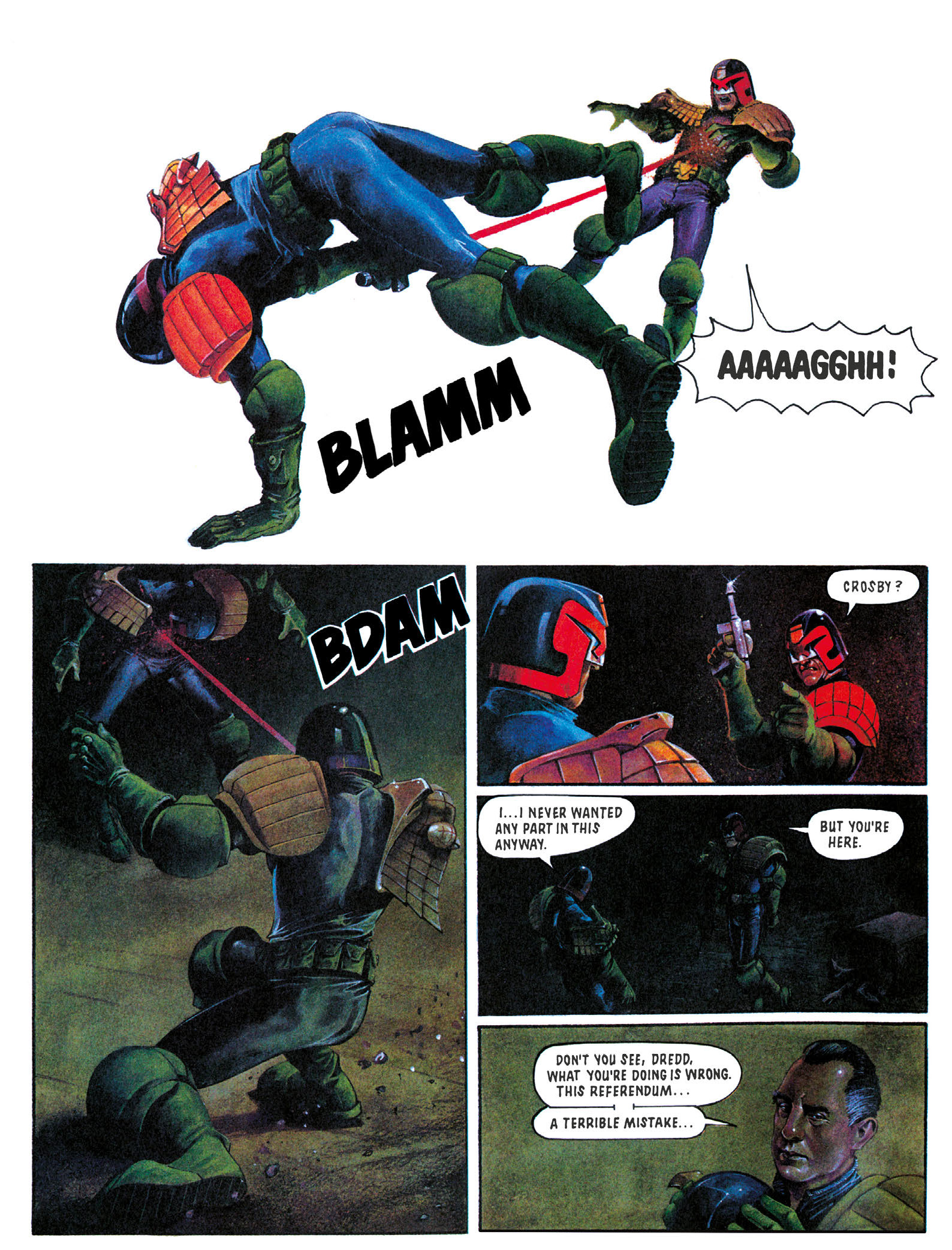 Read online Essential Judge Dredd: America comic -  Issue # TPB (Part 2) - 29