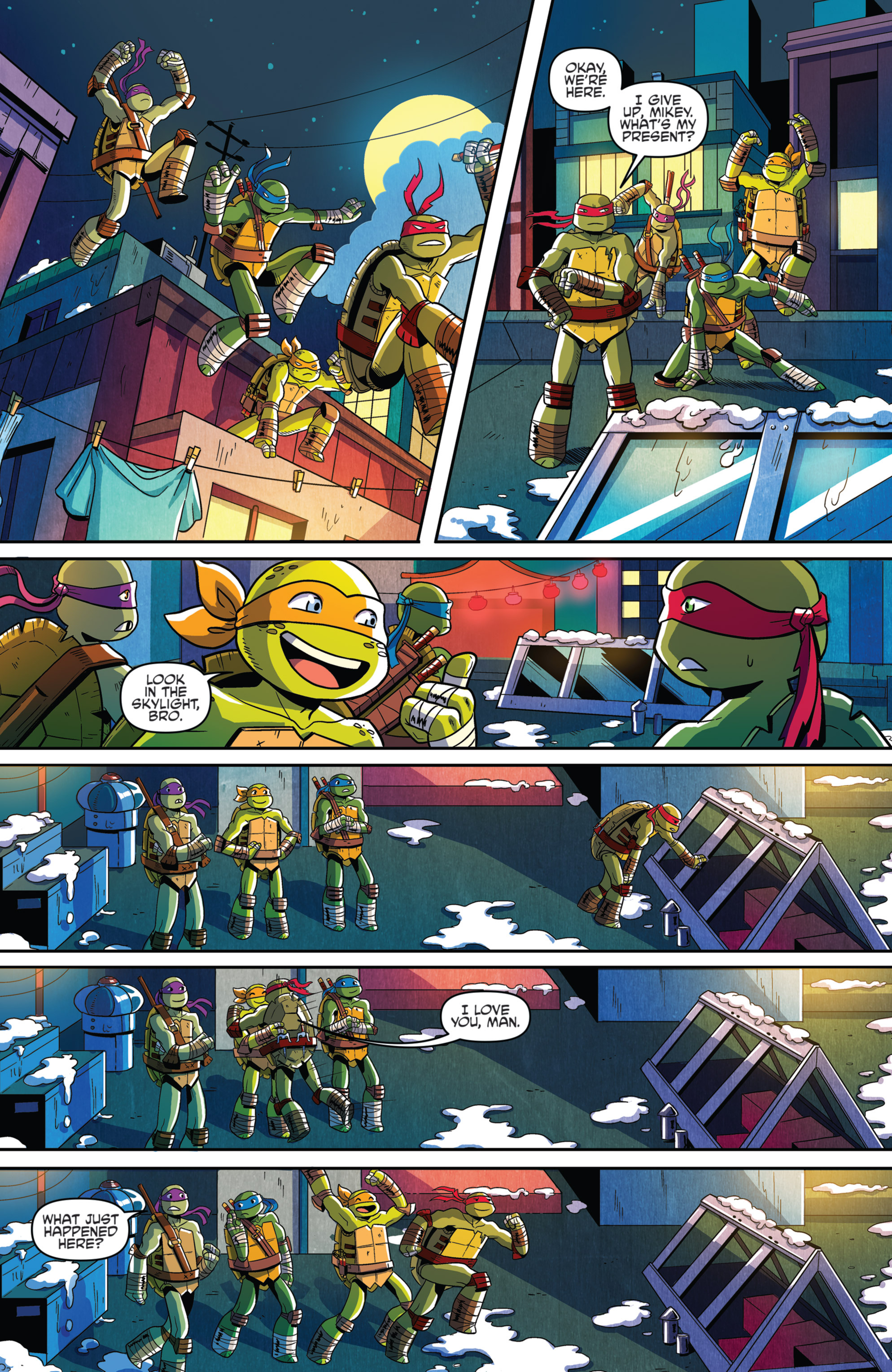 Read online Teenage Mutant Ninja Turtles New Animated Adventures comic -  Issue #18 - 21