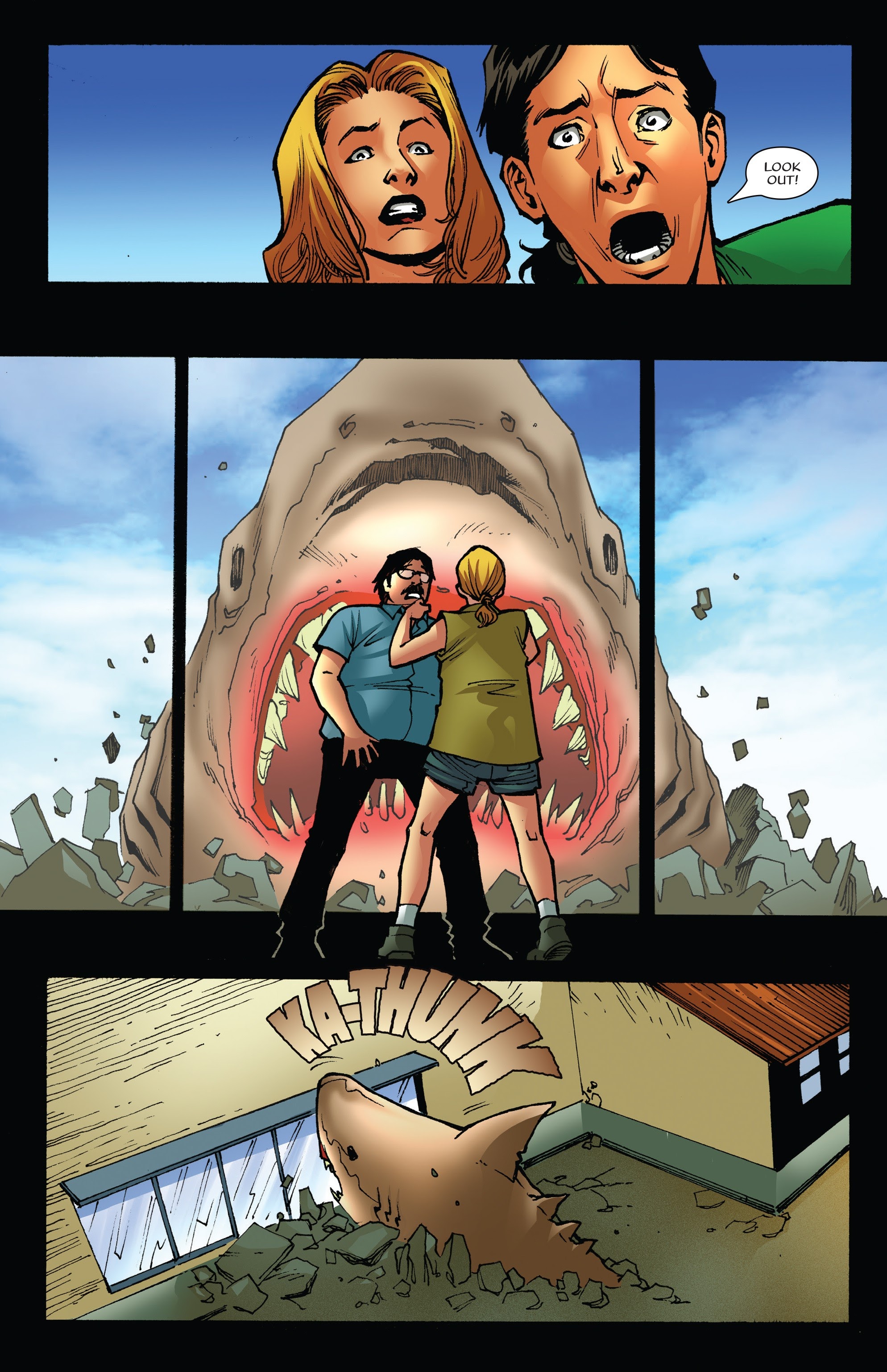 Read online Sharkasaurus comic -  Issue # TPB - 78