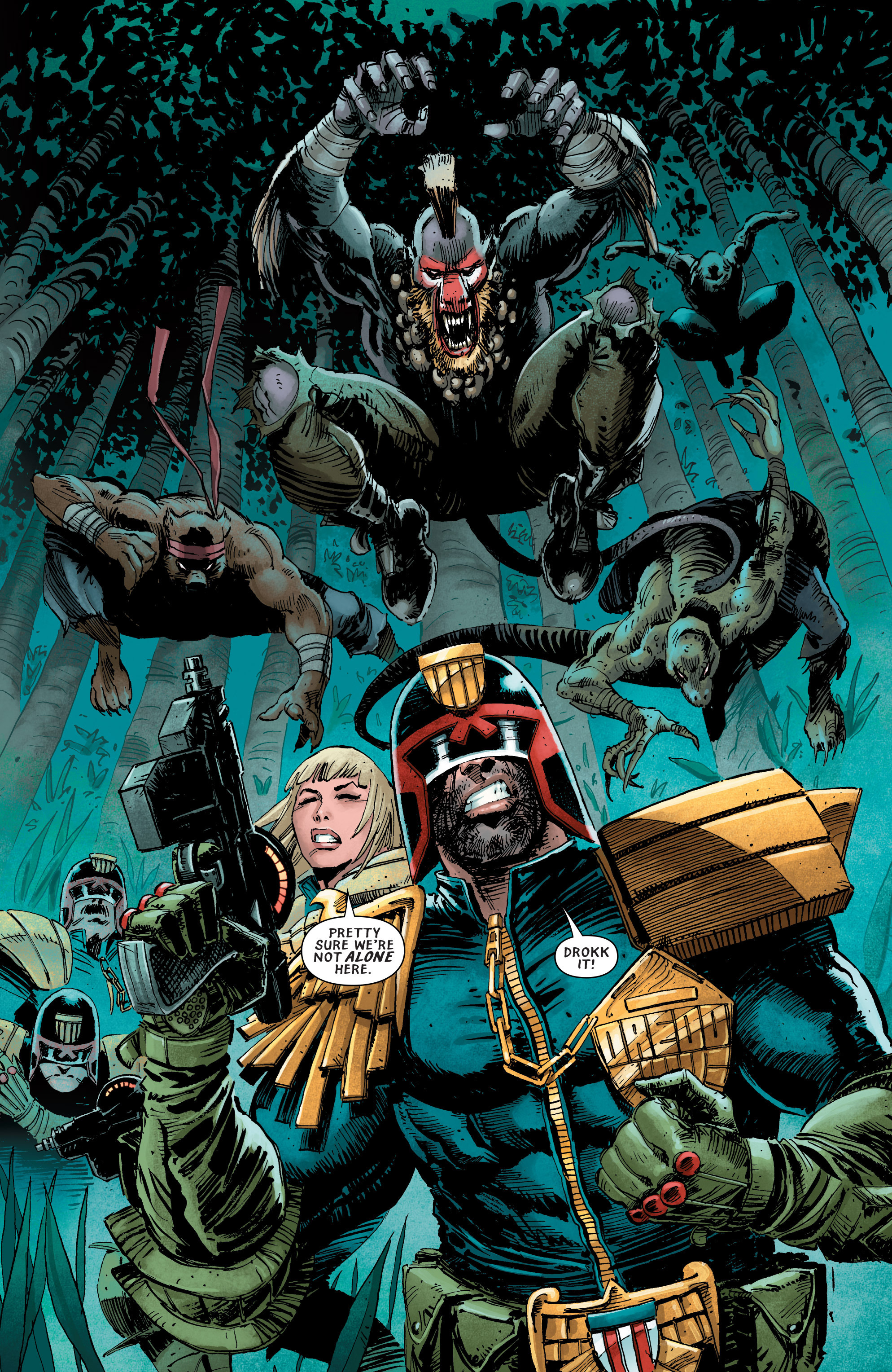 Read online Predator Vs. Judge Dredd Vs. Aliens comic -  Issue #2 - 13