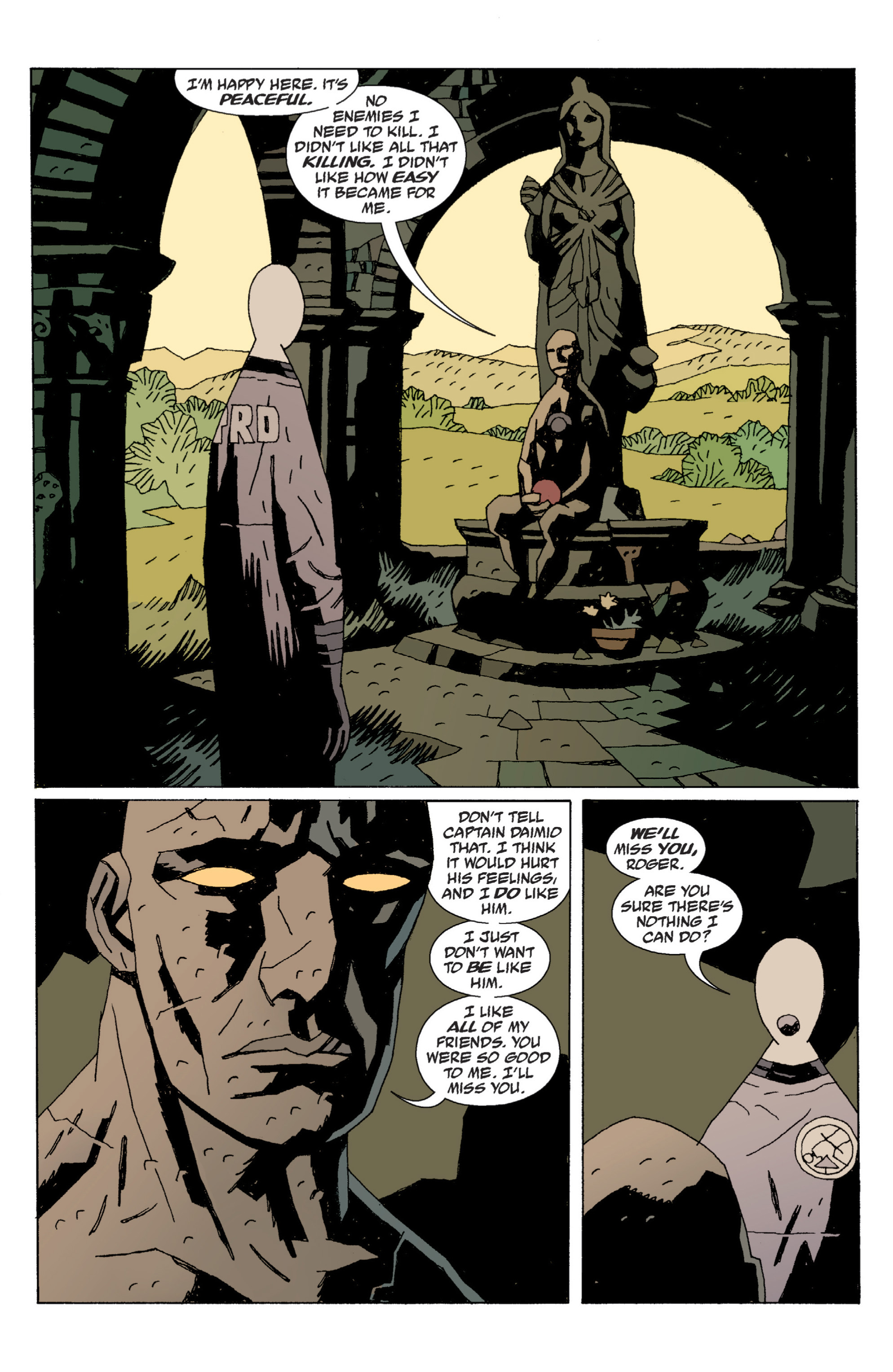 Read online B.P.R.D.: Hollow Earth and Other Stories comic -  Issue # TPB 6 - 134