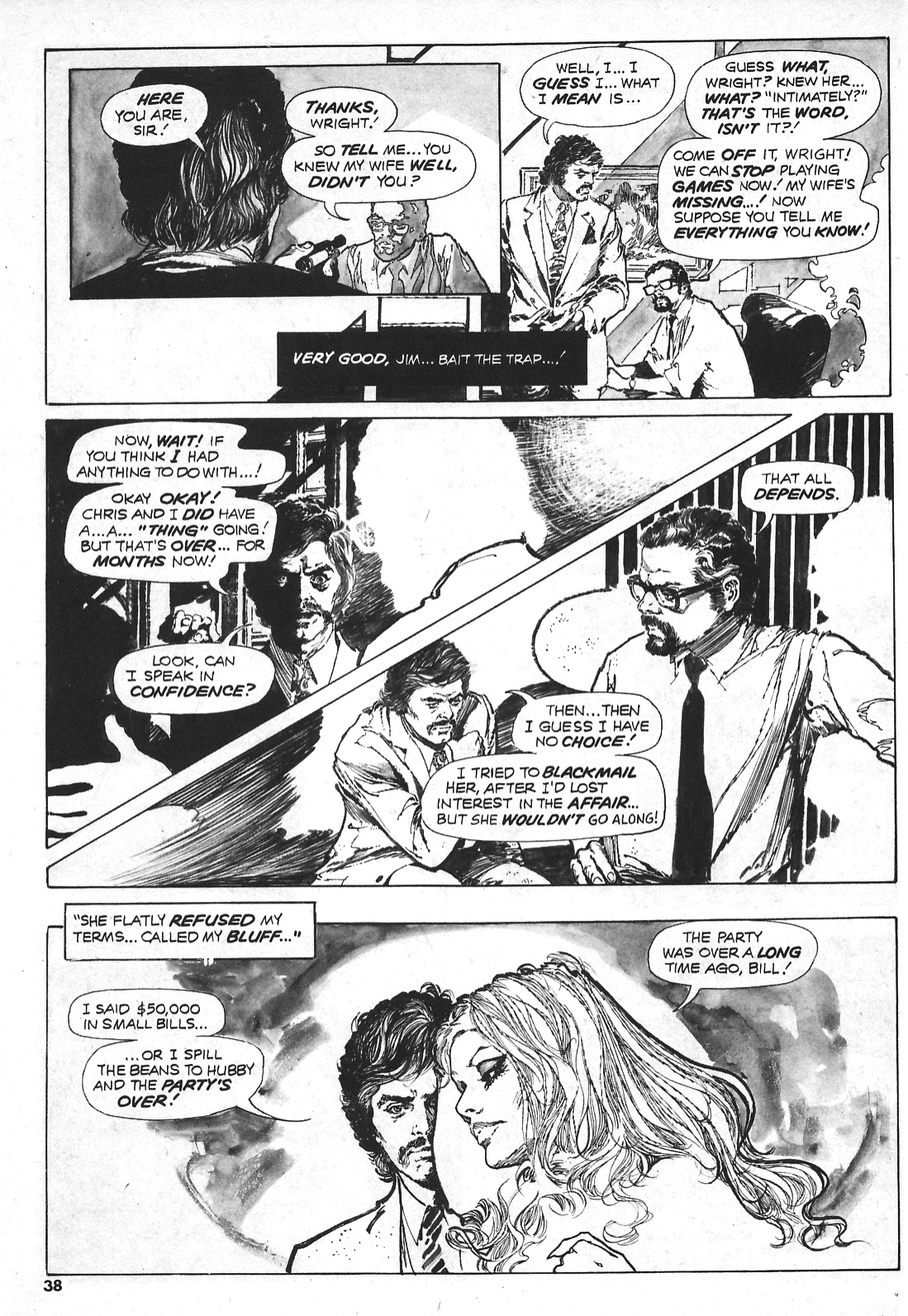 Read online Vampirella (1969) comic -  Issue #36 - 38