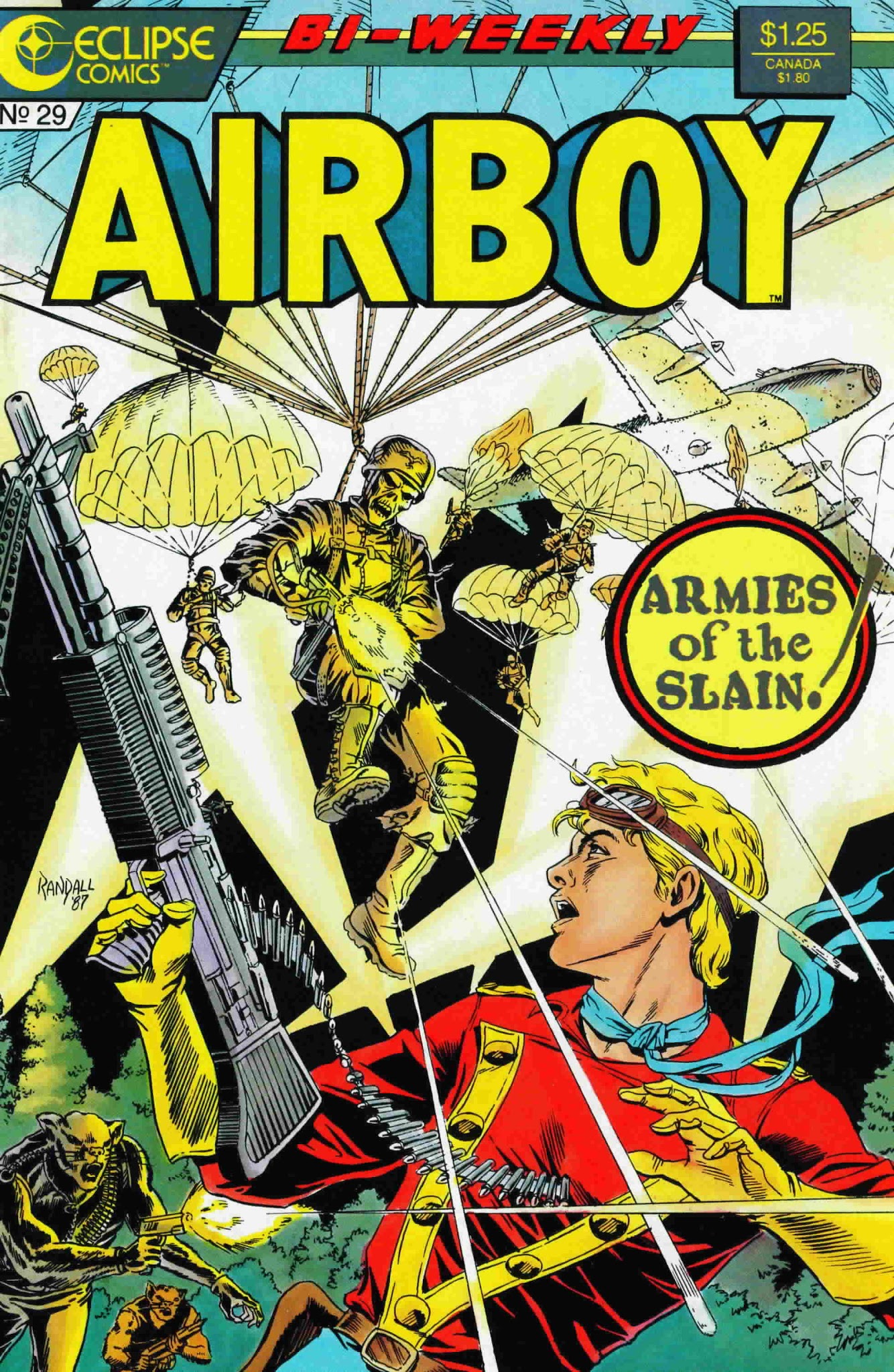 Read online Airboy (1986) comic -  Issue #29 - 1