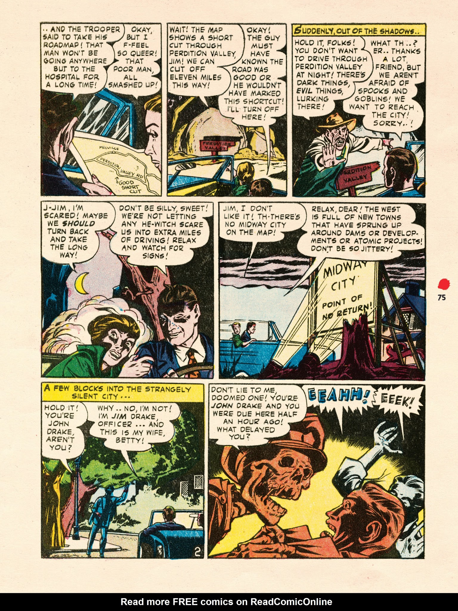 Read online Chilling Archives of Horror Comics comic -  Issue # TPB 9 - 76
