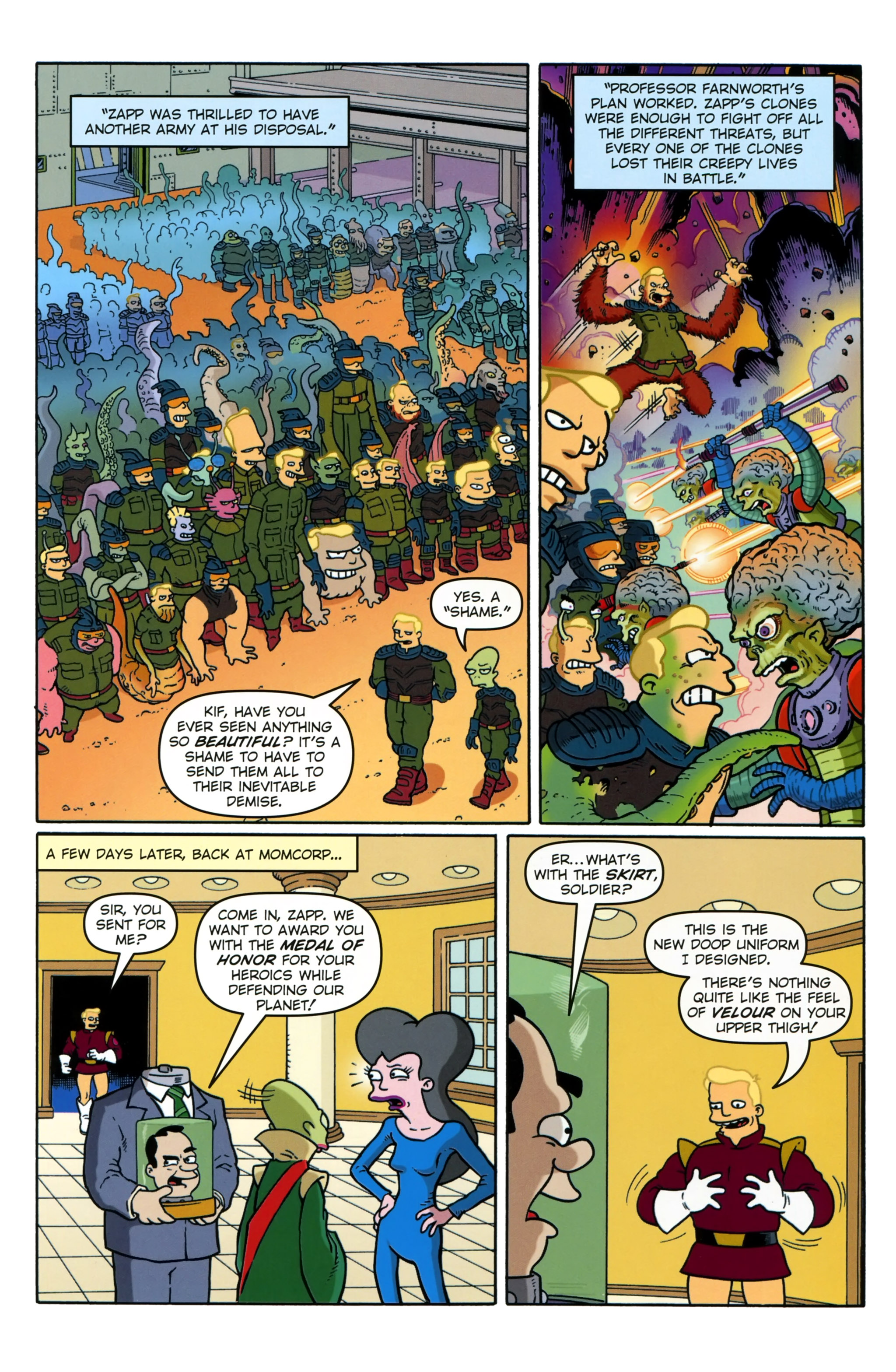 Read online Futurama Comics comic -  Issue #76 - 20