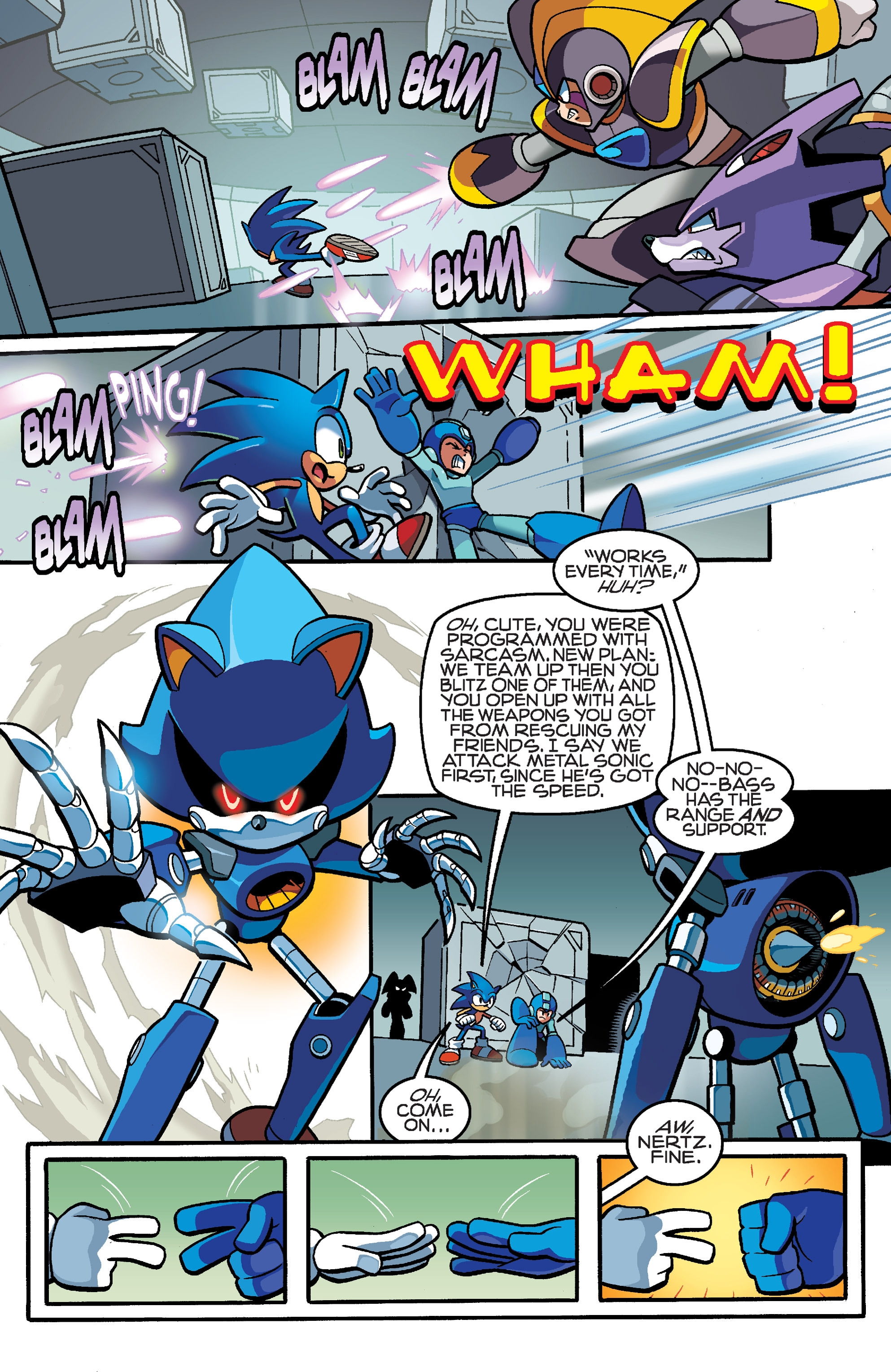 Read online Sonic Mega Man Worlds Collide comic -  Issue # Vol 3 - 81
